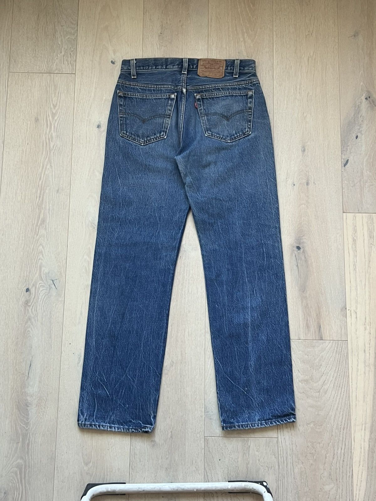 Levi's Levis 501 33x34 vintage denim jeans made in usa xx Size US 33 - 2 Thumbnail
