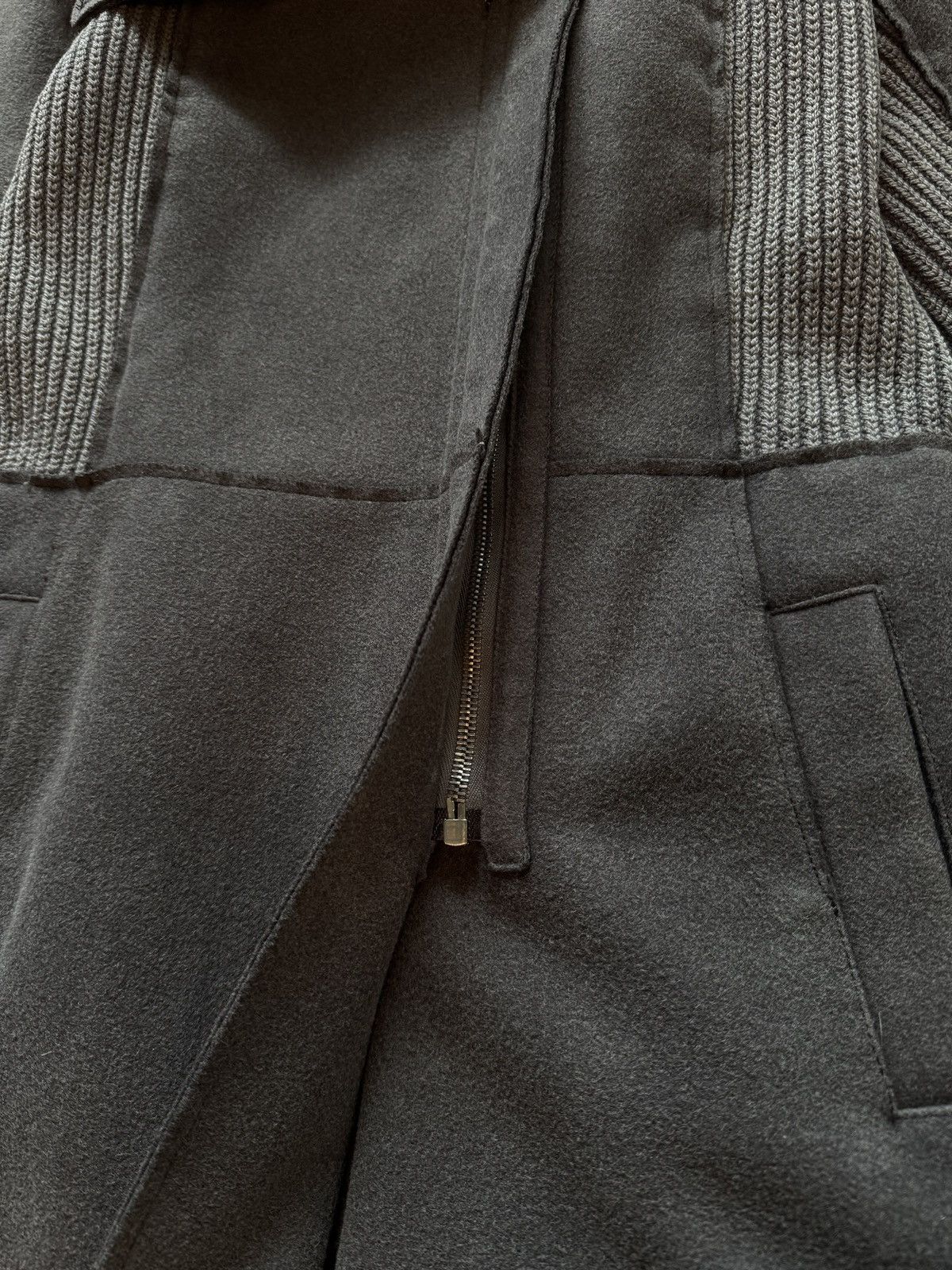 Hysteric Glamour V.Level avant Garde shearling collar wool coat jacket Size M / US 6-8 / IT 42-44 - 5 Thumbnail