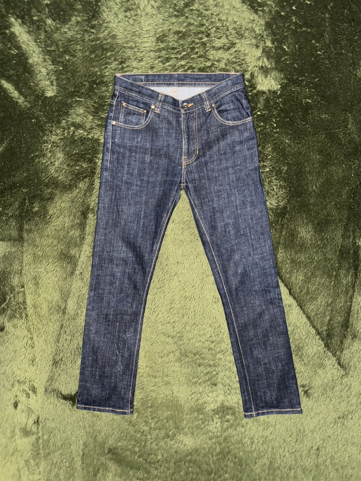 Beams Japan [S] Beams Japanese Fabric Denim Pants Indigo Size US 30 / EU 46 - 1 Thumbnail