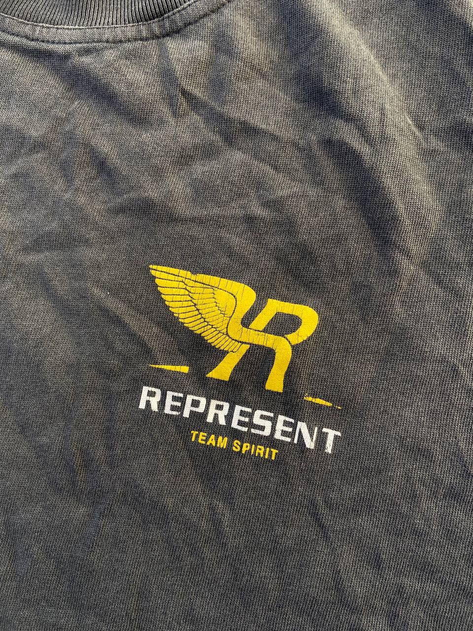 Represent Clo. Represent Team Spirit Vintage Grey Tee Size US M / EU 48-50 / 2 - 9 Thumbnail