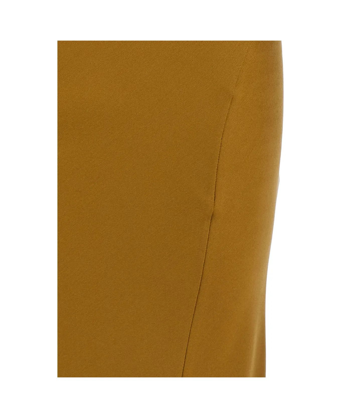 Saint Laurent Paris o1bcso1str0426 Long Slip Dress in Brown Size XL / US 12-14 / IT 48-50 - 3 Thumbnail