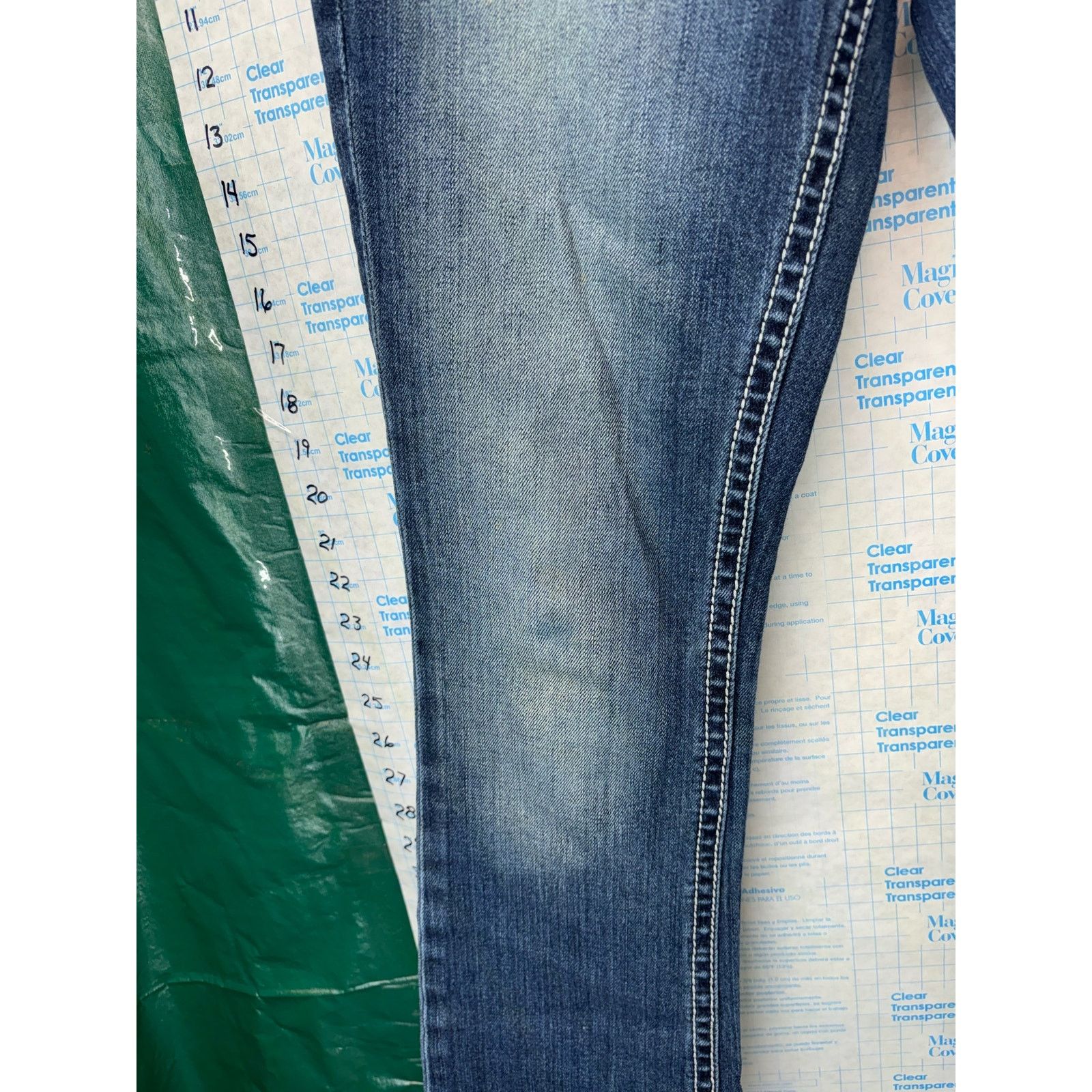 & Other Stories Maurices Premium Jeans 5/6 Reg Distressed Flap Pockets Size 28" / US 6 / IT 42 - 7 Thumbnail