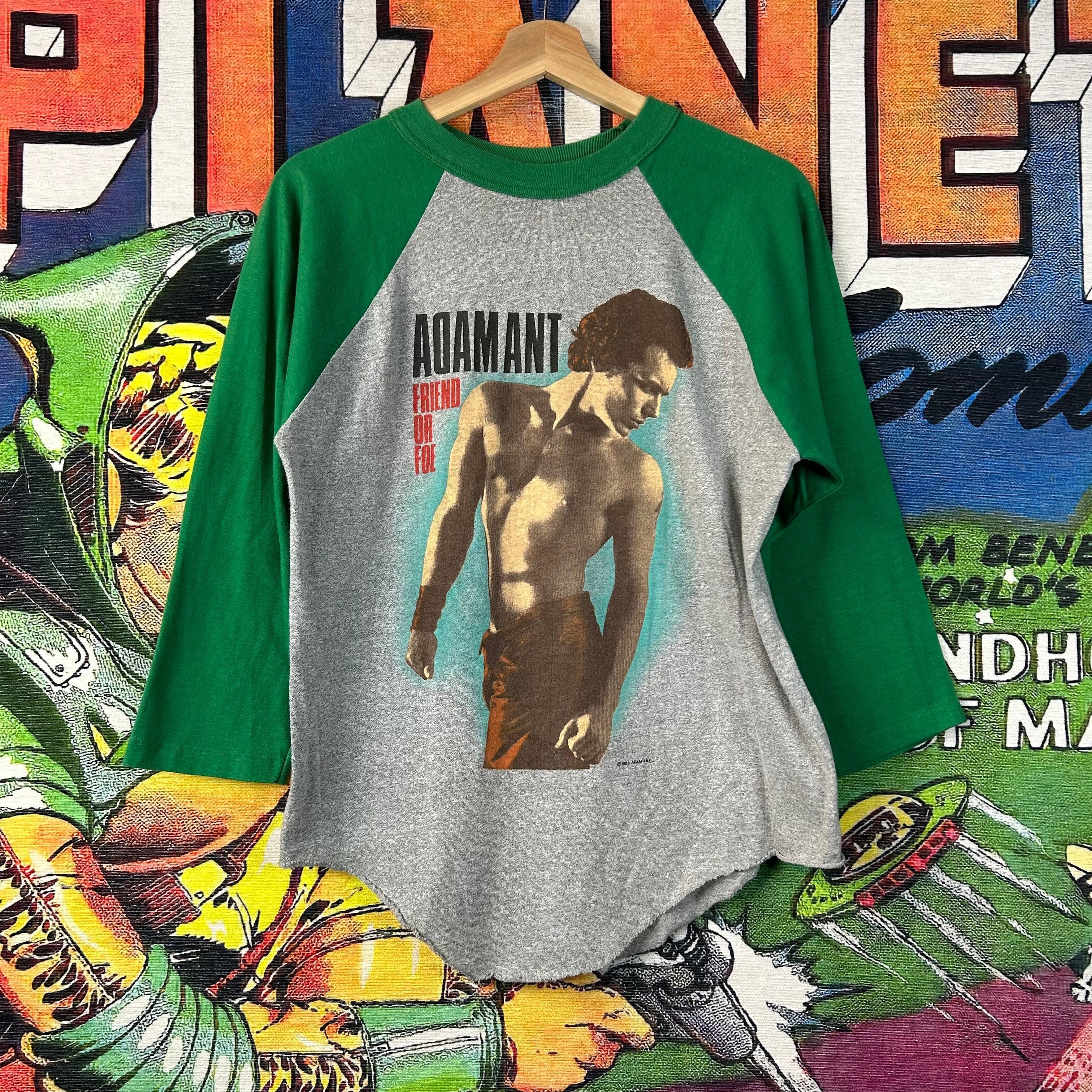 Vintage Vintage 80s 1983 Adam Ant Pure Sex Tour Baseball Raglan Tee Size US L / EU 52-54 / 3 - 1 Thumbnail