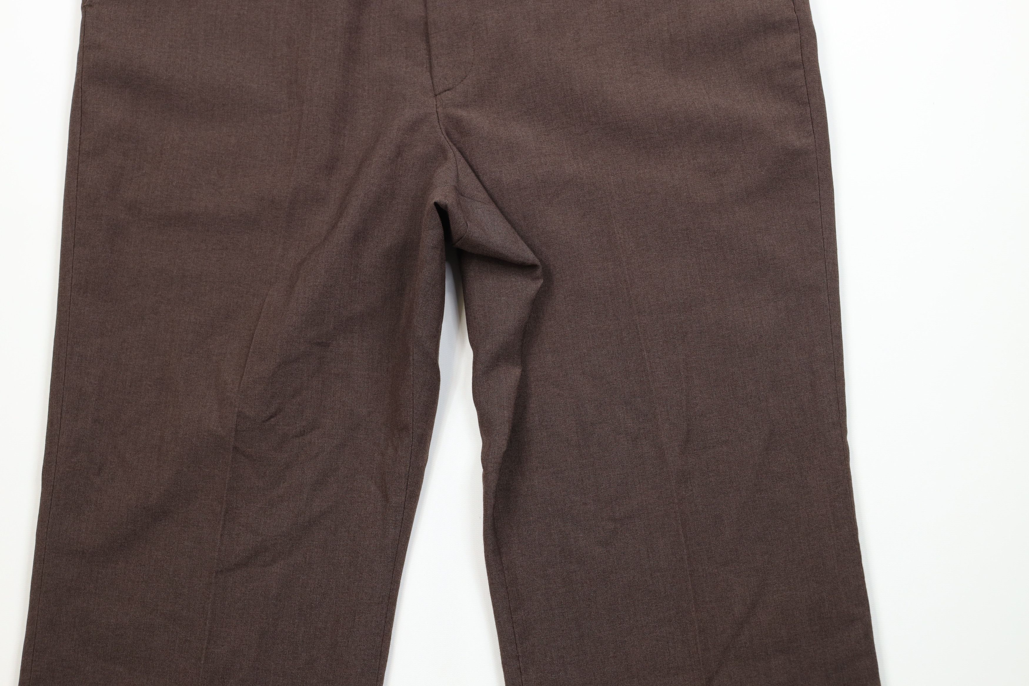Vintage Vintage 90s Streetwear Wool Blend Wide Leg Chino Pants Size US 38 / EU 54 - 3 Thumbnail