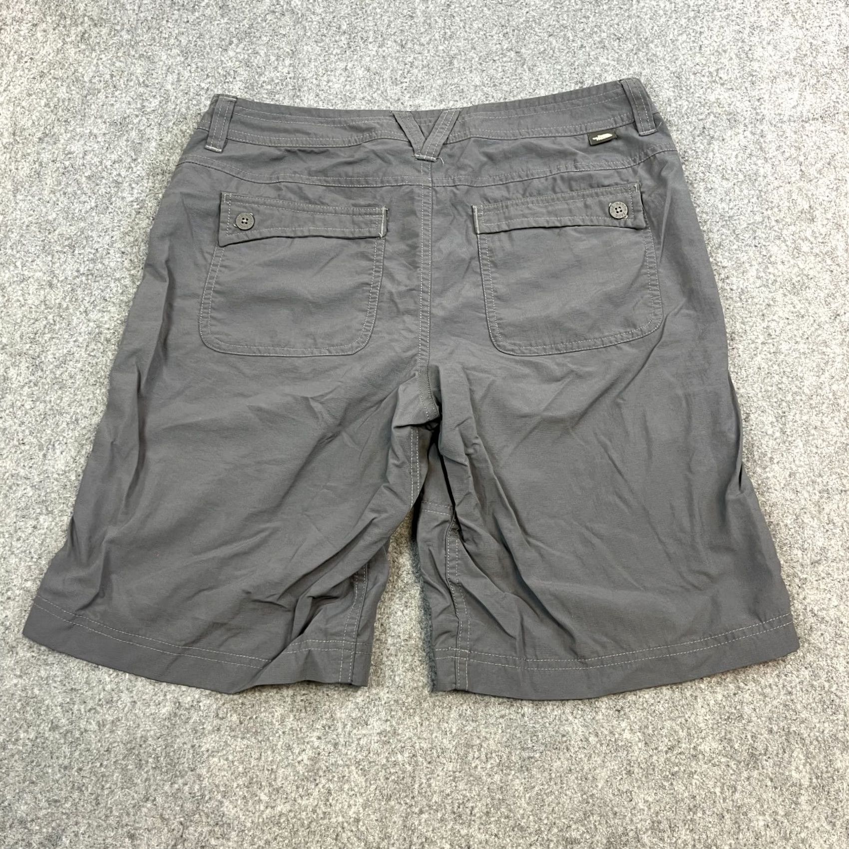 The North Face The North Face Womens Cargo Shorts W30 UK 8 Grey Walking Hiking Outdoors Size 30" / US 8 / IT 44 - 2 Thumbnail