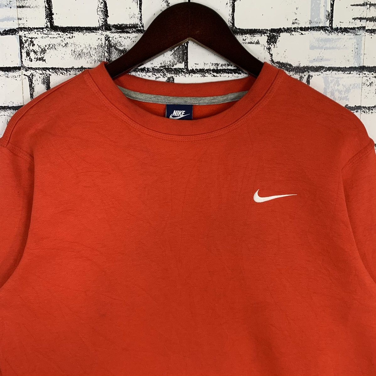 Nike × Vintage Nike Sportwear Small Logo Sweatshirt Nike Crewneck Size US M / EU 48-50 / 2 - 2 Thumbnail