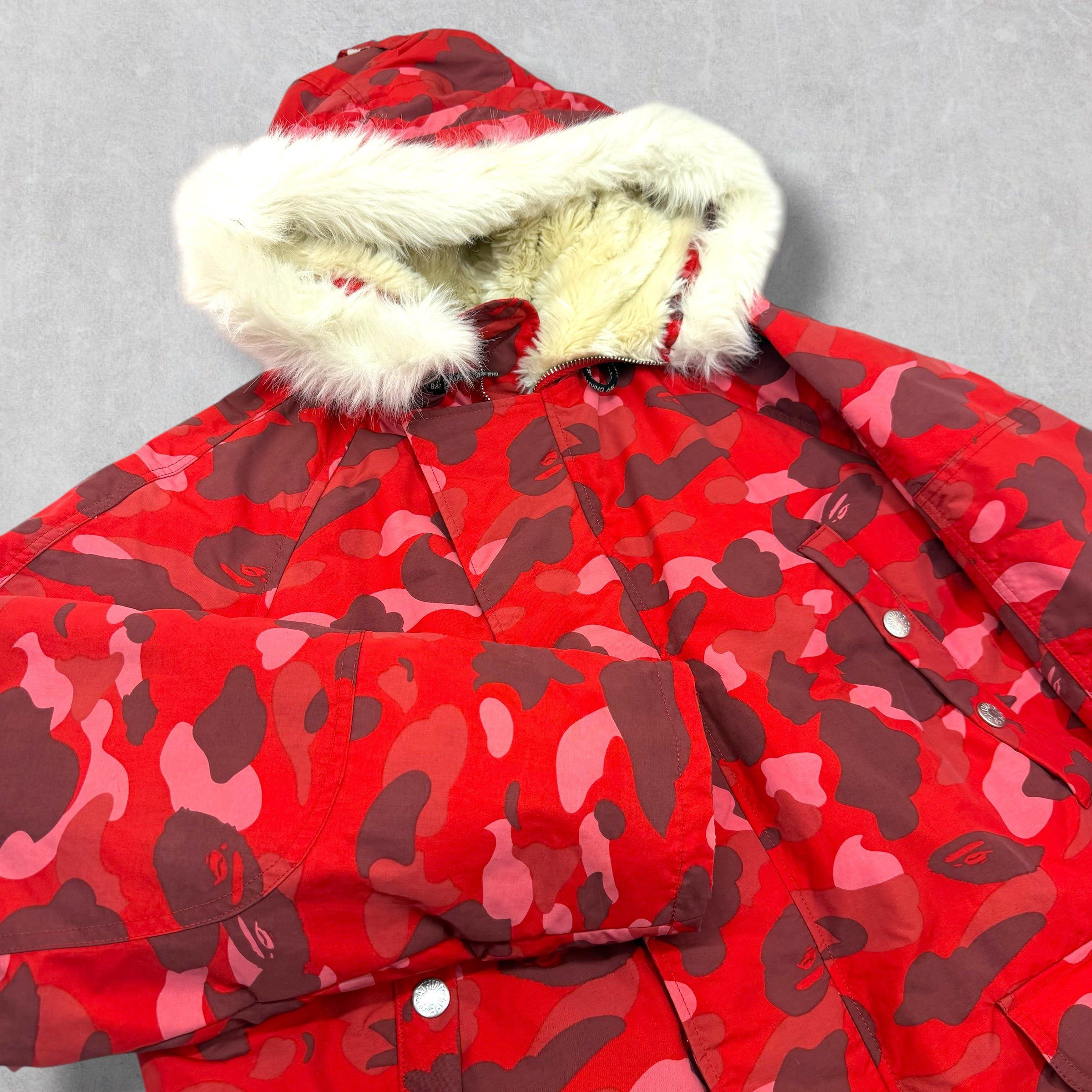 Bape BAPE Pharrell Camo Hooded Down Jacket M Size US M / EU 48-50 / 2 - 4 Thumbnail
