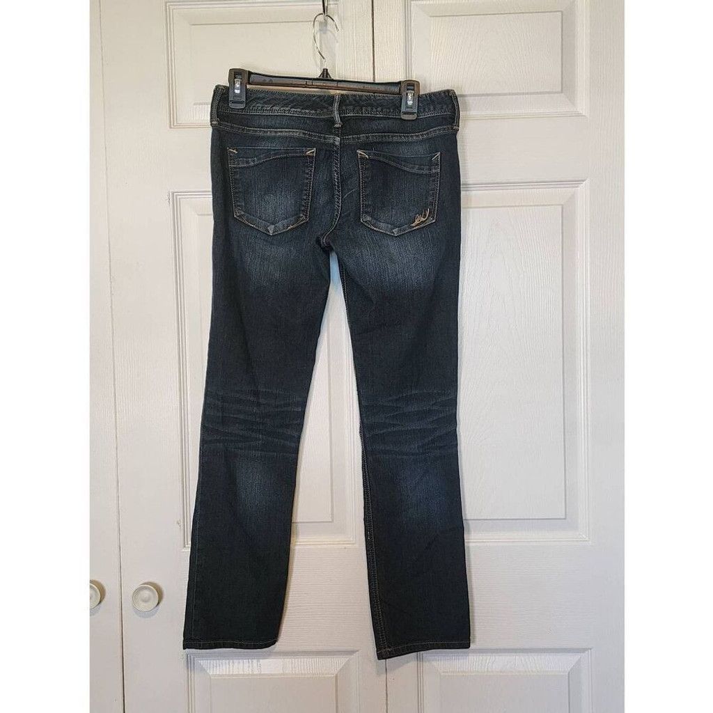 Express Express Dark Jeans Size 26" / US 2 / IT 38 - 4 Thumbnail