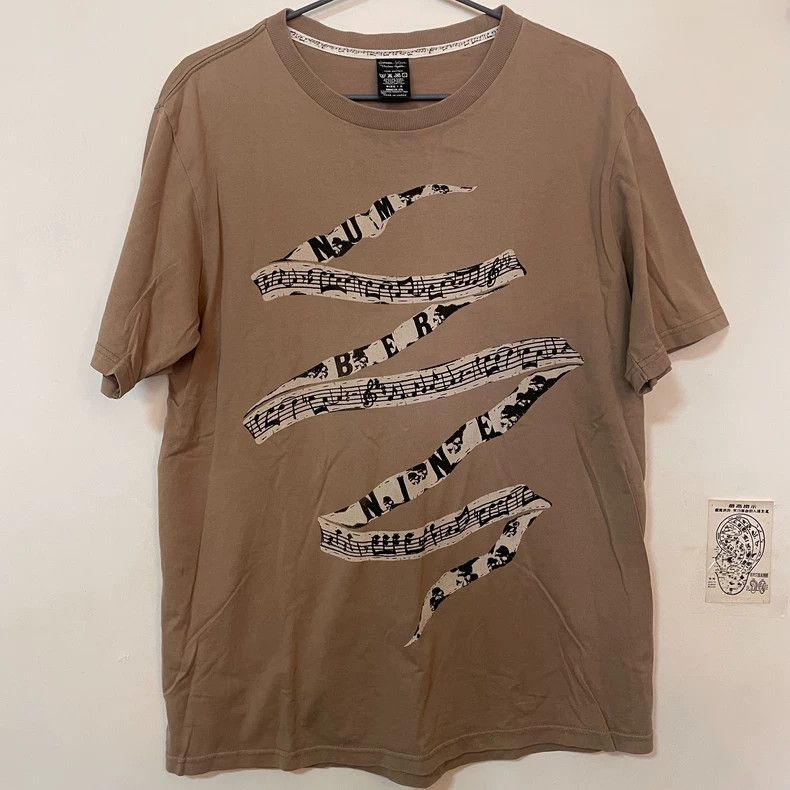 Number (N)ine Number (N)ineNote-printed short-sleeved T-shirt 2503-Nextar Size US L / EU 52-54 / 3 - 1 Thumbnail
