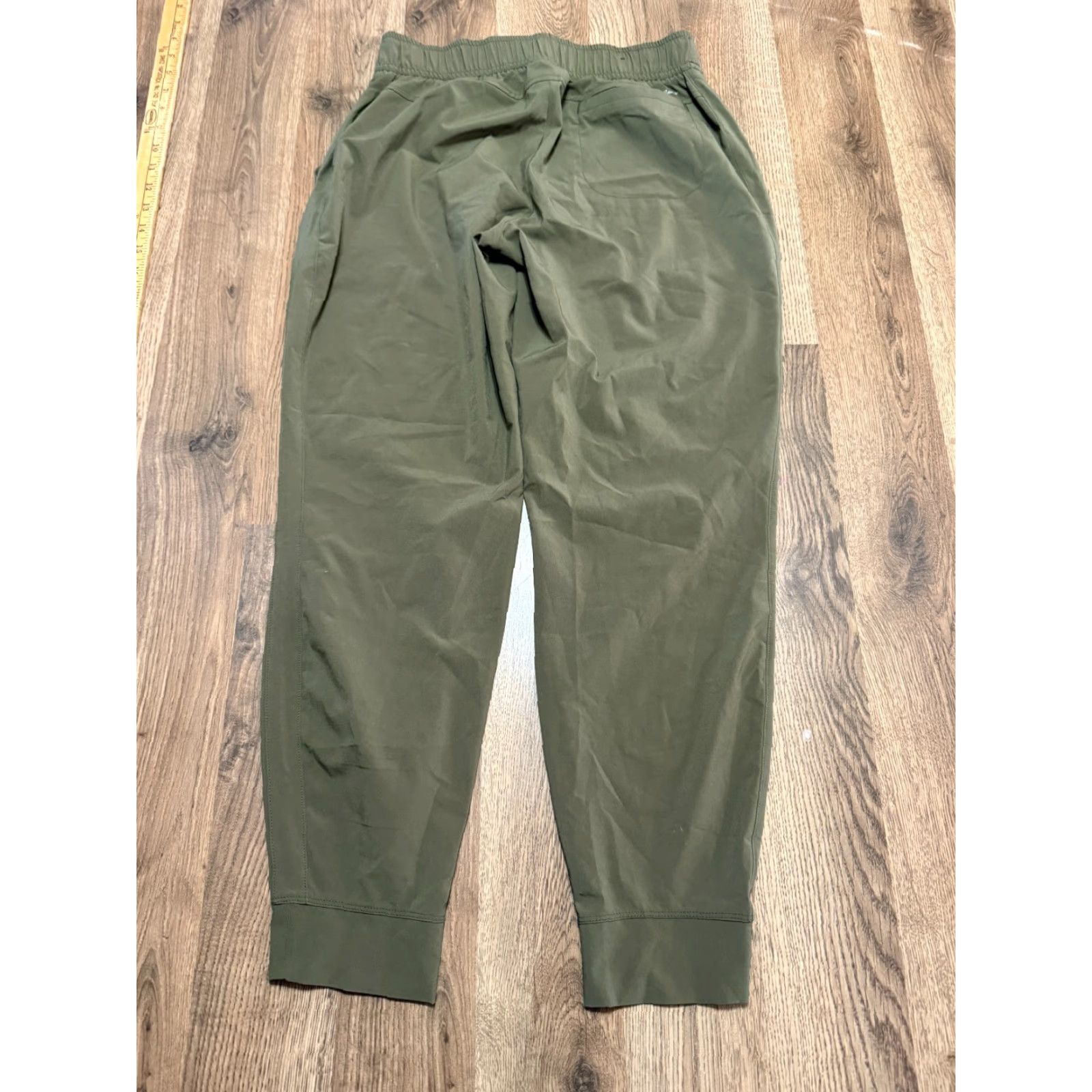 Eddie Bauer Eddie Bauer Pants Women's M Green Jogger Tie Waist Activewear Regular Inseam 26.5 in Seasonal Fall Spring Summer Winter Pants Size 27" / US 4 / IT 40 - 2 Thumbnail