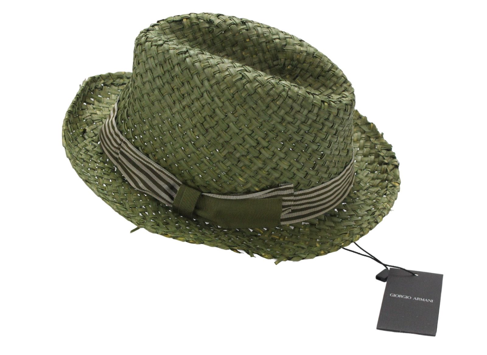 Giorgio Armani GIORGIO ARMANI Hat Men's 58 CM Rabbit Hair Green Casual Size ONE SIZE - 1 Thumbnail