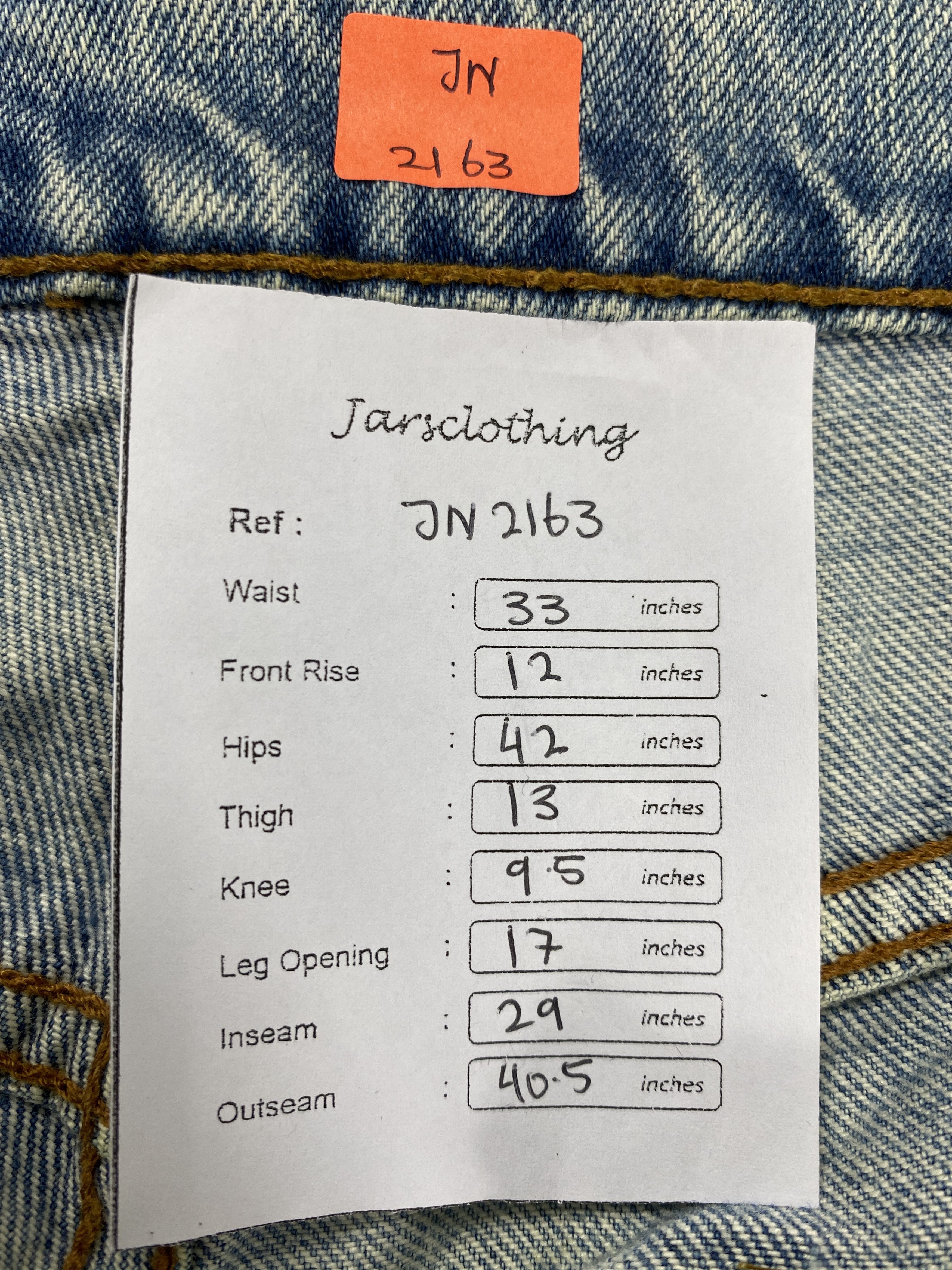 Vintage Light Blue Wash Vintage Levi's Jeans 33x29 Denim -JN2163 Size US 33 - 8 Thumbnail