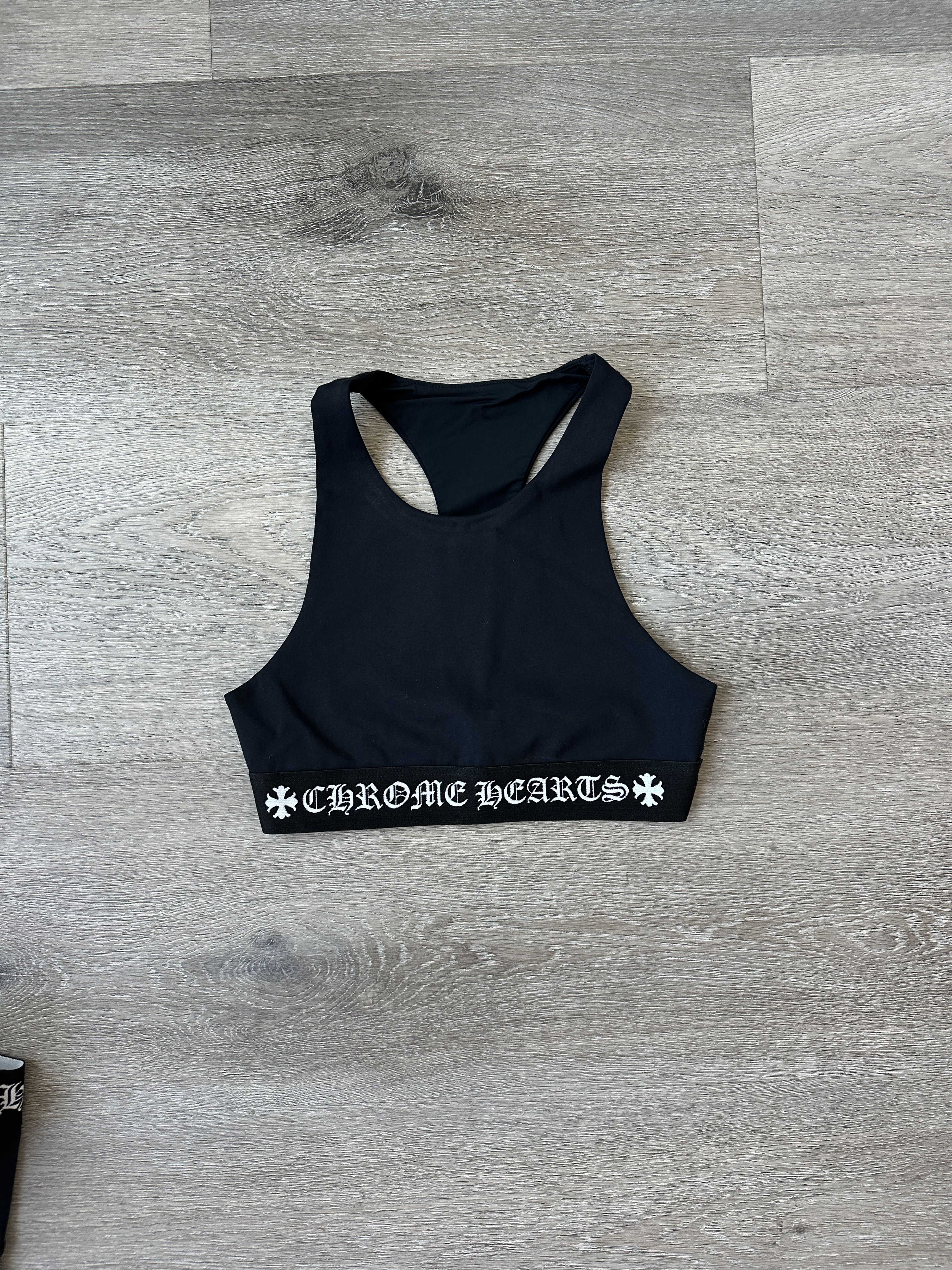 Chrome Hearts CHROME HEARTS BRAND NEW Black Athleisure Set Size XS / US 0-2 / IT 36-38 - 2 Thumbnail