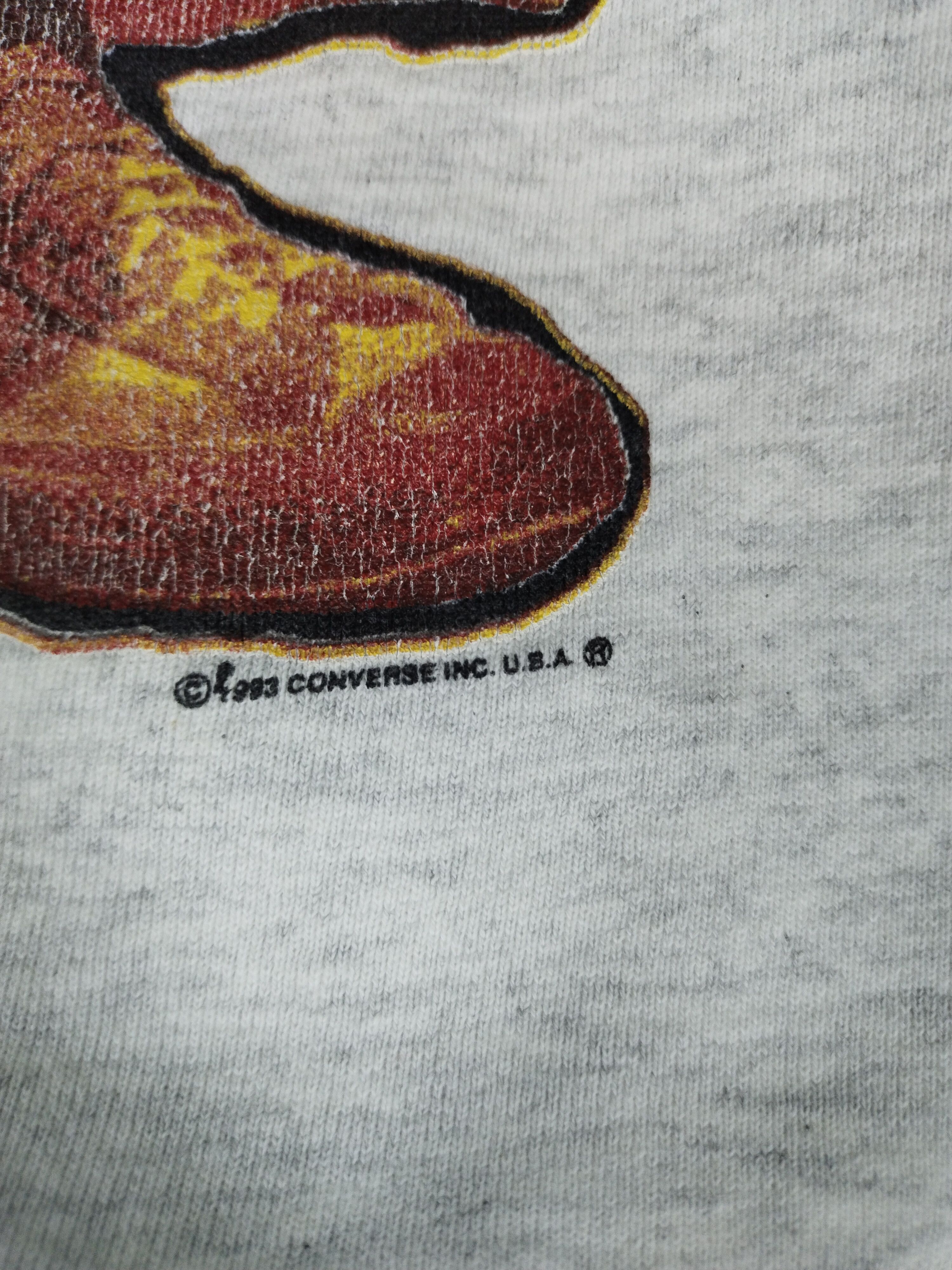 Converse × Vintage Vintage 93's Converse All Star Made in USA Promo Sweat Rare Size US M / EU 48-50 / 2 - 5 Thumbnail