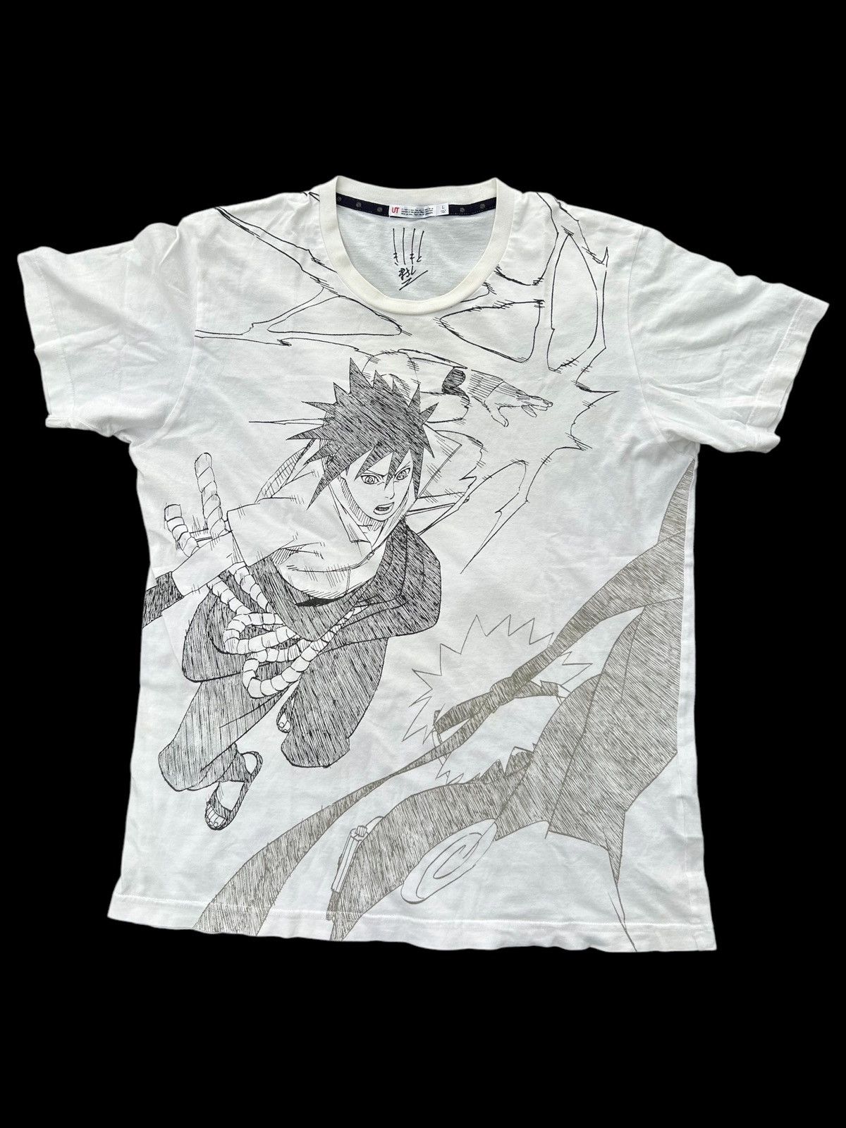 Japanese Brand × Kapital × Vintage Rare NARUTO ANIME SASUKE FULLPRINT Size US L / EU 52-54 / 3 - 3 Thumbnail