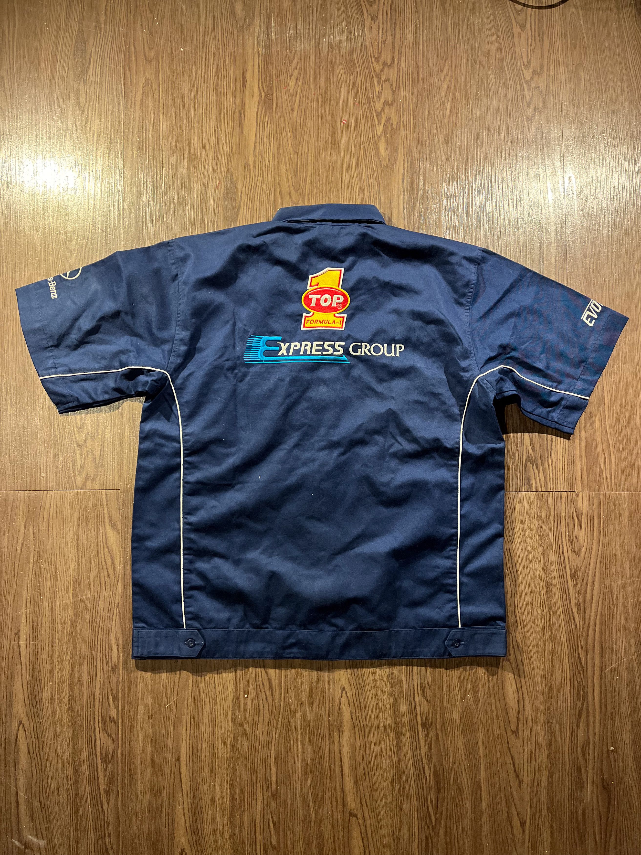 Mercedes-Benz Mercedes Benz Top 1 Express Team Workshirt Size US M / EU 48-50 / 2 - 3 Thumbnail