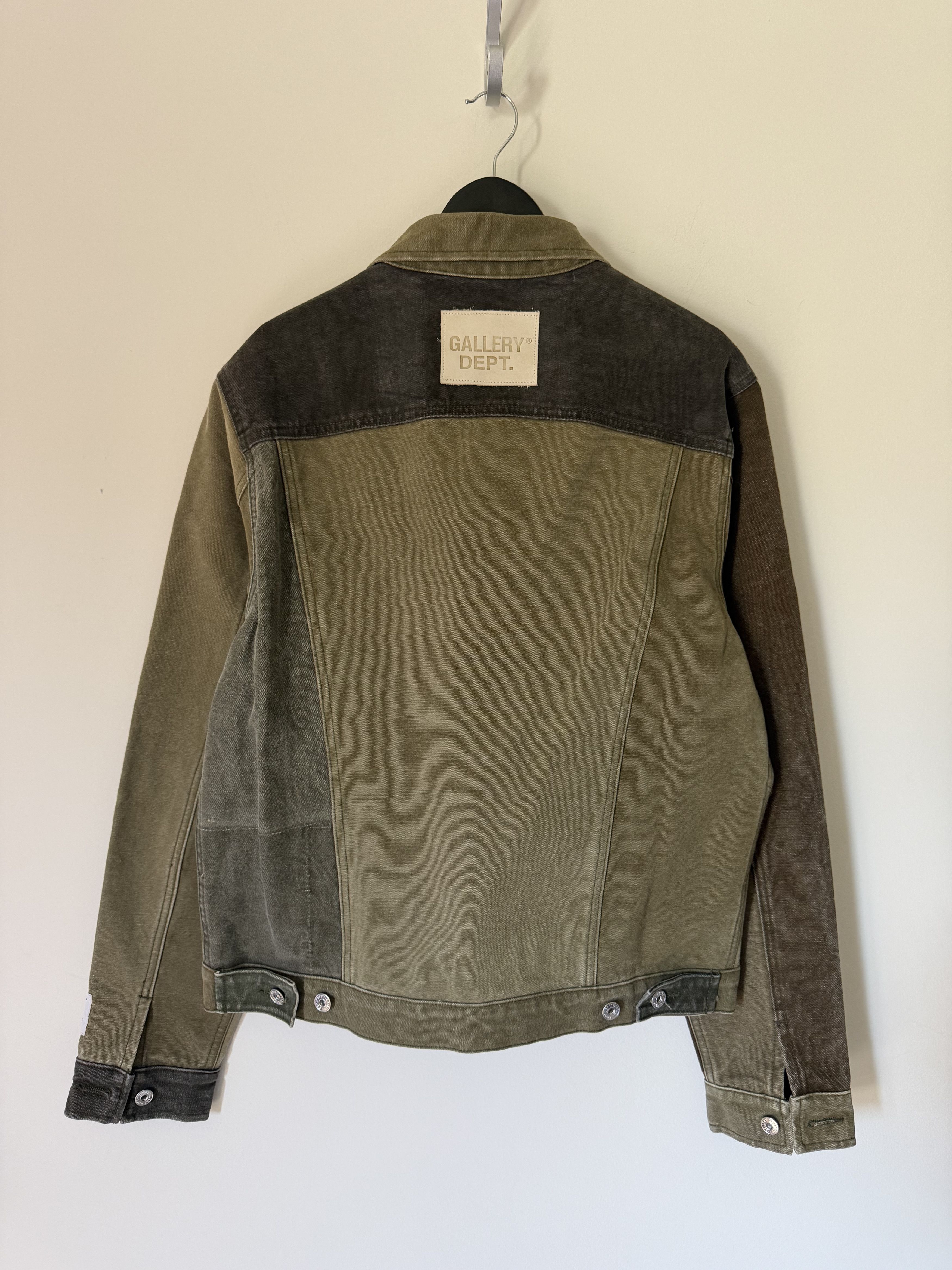 Gallery Dept. Gallery Dept. Andy Patchwork Canvas Jacket in Green Size US L / EU 52-54 / 3 - 6 Thumbnail