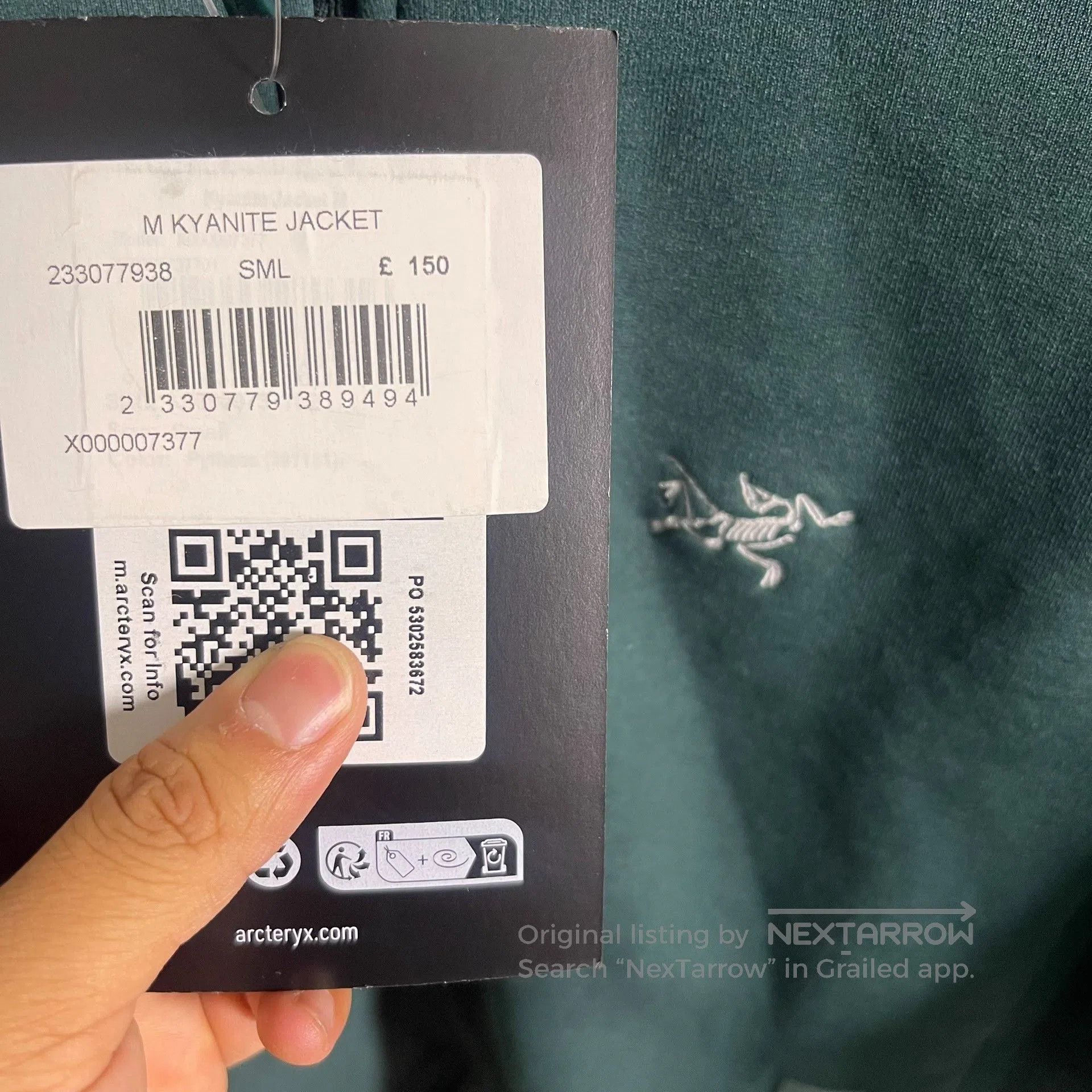 Arc'teryx Arcteryx Men's Kyanite Jacket. Size US S / EU 44-46 / 1 - 3 Thumbnail