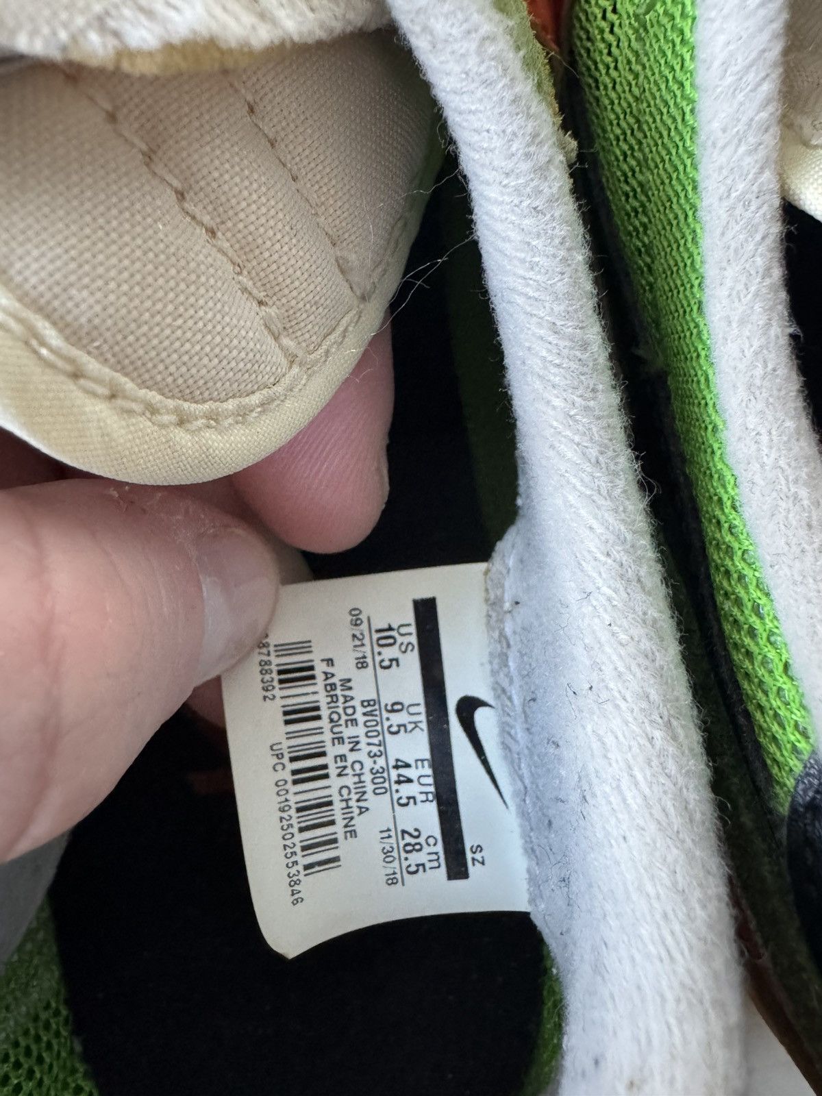 Nike × Sacai Sacai x Nike Green/Orange Size US 10.5 / EU 43-44 - 6 Thumbnail