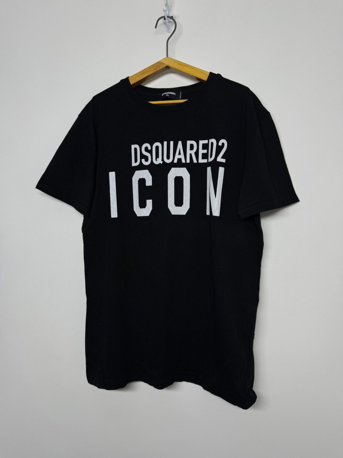 Dsquared2 Vinatage Disquared2 Icon Big Logo T-Shirt Size US XL / EU 56 / 4 - 3 Thumbnail