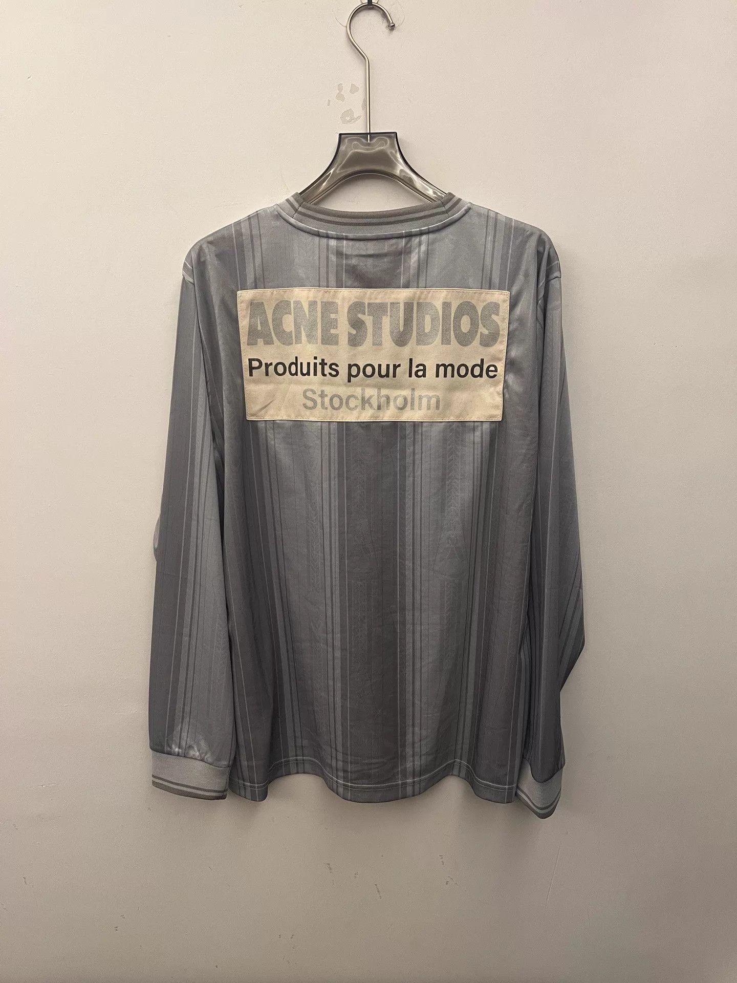 Acne Studios Acne SS26 Printed Long Sleeve Crew Tee Men's L Size US L / EU 52-54 / 3 - 3 Thumbnail