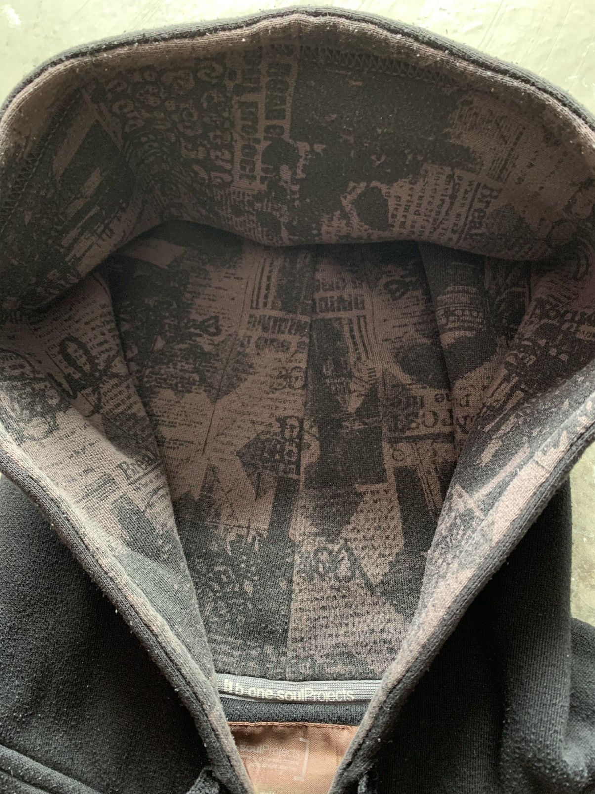If Six Was Nine × Japanese Brand × Le Grande Bleu (L.G.B.) BONESOUL POEM ZIP HOODIE Size US XL / EU 56 / 4 - 7 Thumbnail