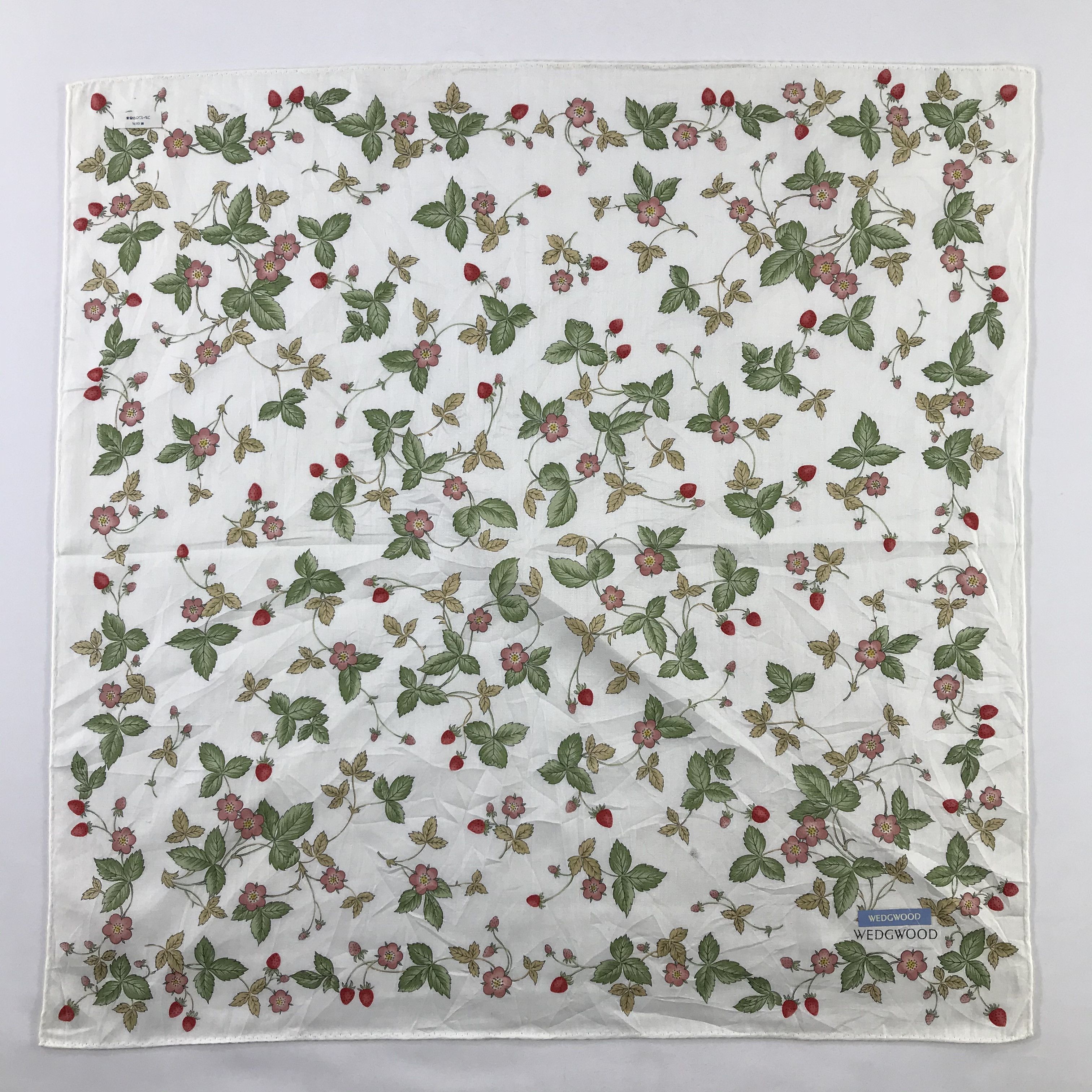 Vintage Wedgwood Bandana / Handkerchief / Neckerchief - S1168 Size ONE SIZE - 1 Thumbnail
