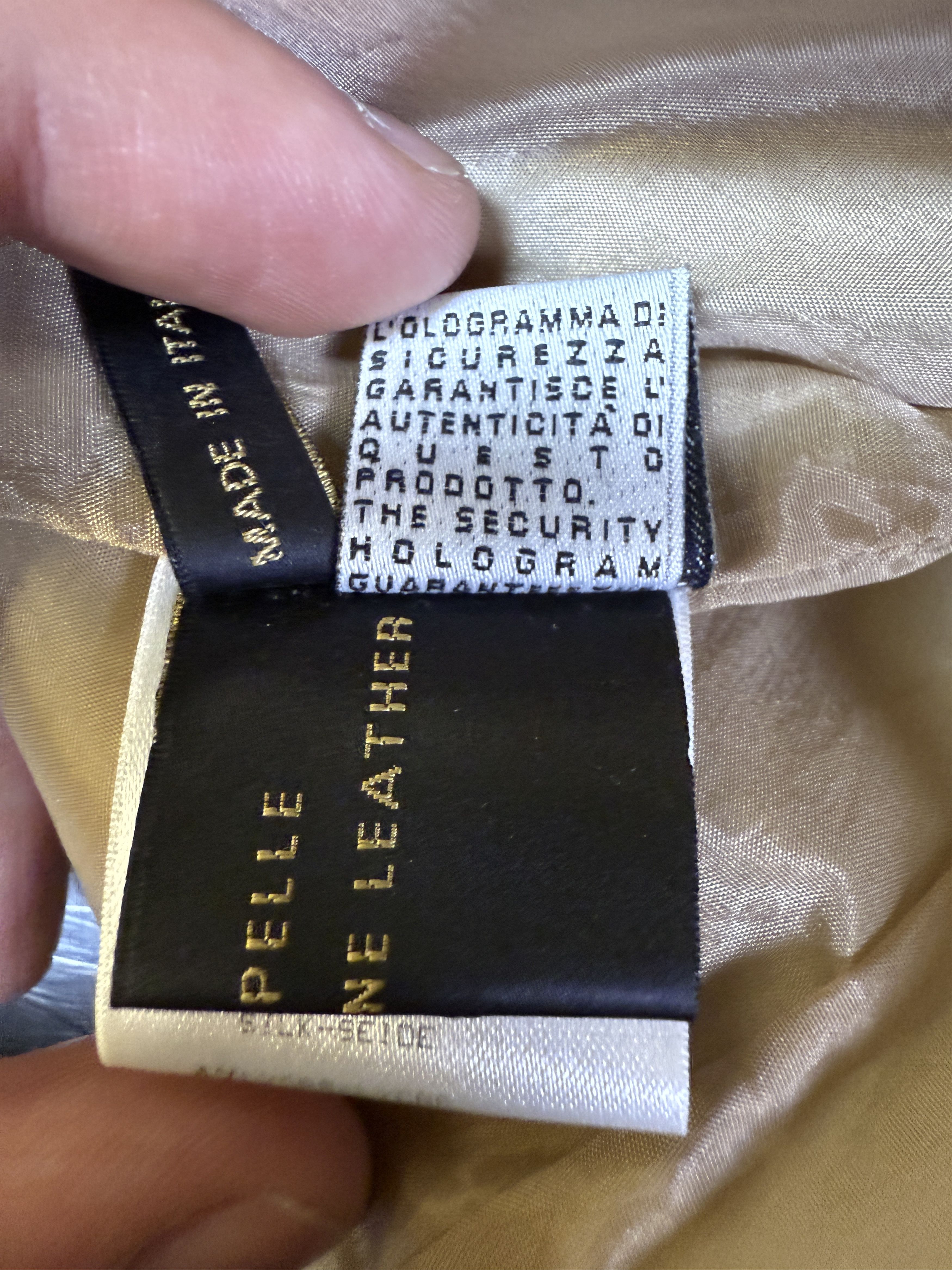 Roberto Cavalli Roberto Cavalli Floral Pattern Leather Pants Size 26" / US 2 / IT 38 - 7 Thumbnail