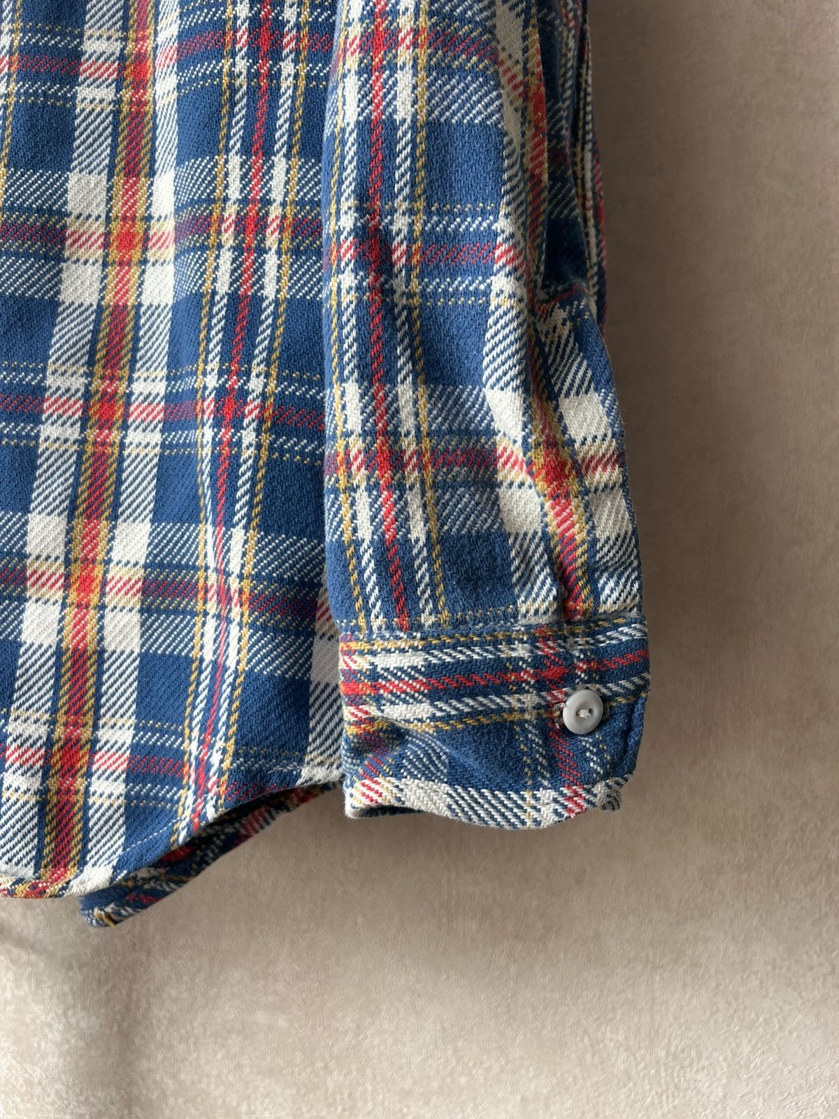Big Mac 1970’s BIG MAC JCPenney Plaid Flannel Shirt Size US L / EU 52-54 / 3 - 7 Thumbnail