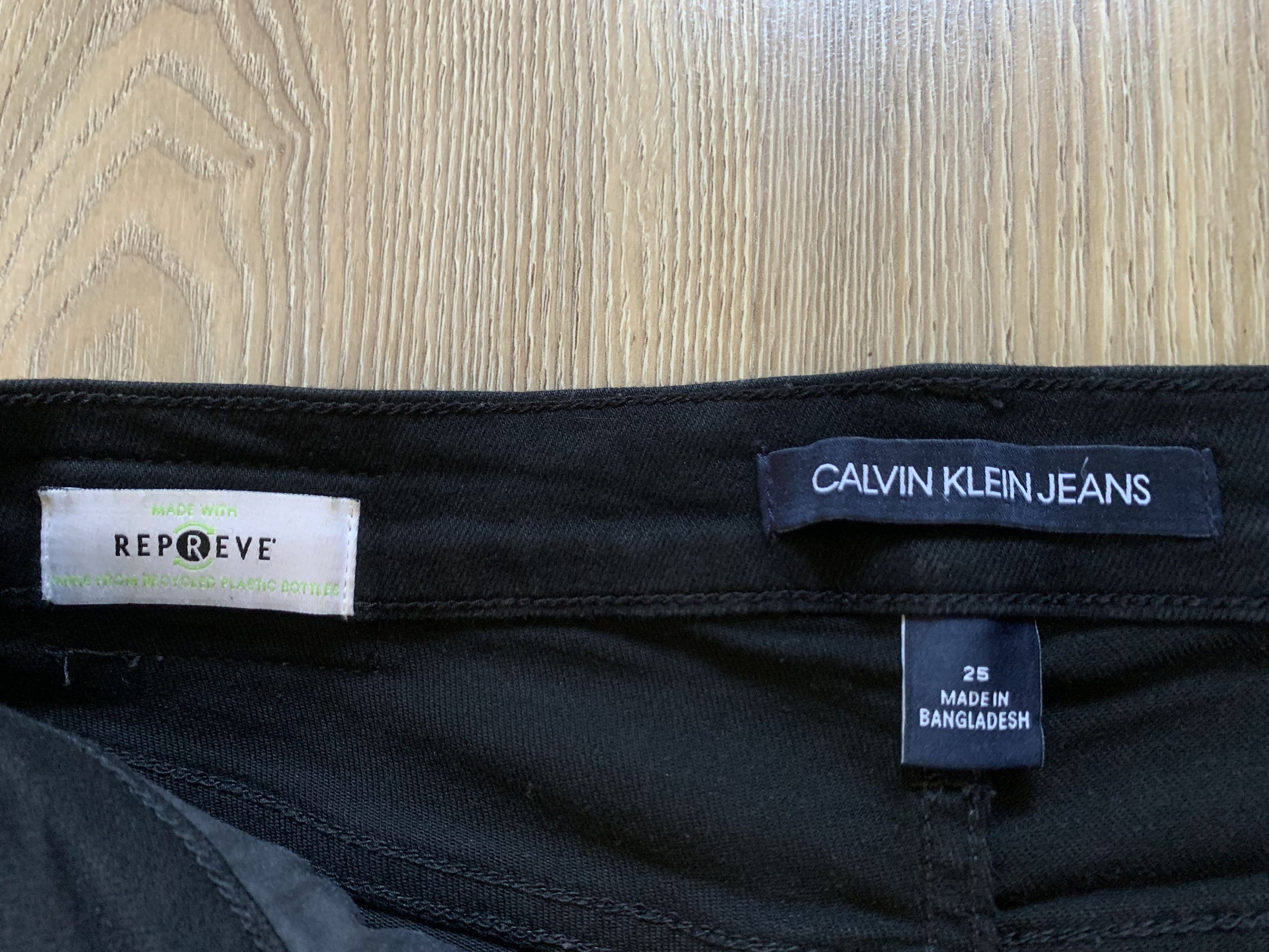Calvin Klein Calvin Klein Black Skinny Jeans Size 25" / US 0 / IT 36 - 7 Thumbnail