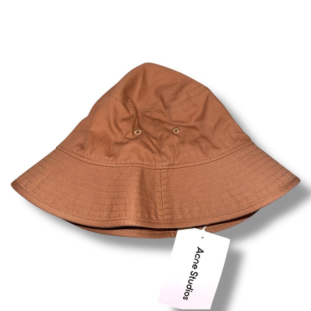 Acne Studios NWT Acne Studios Twill Bucket Hat in Tan Sz S/M Size ONE SIZE - 5 Thumbnail