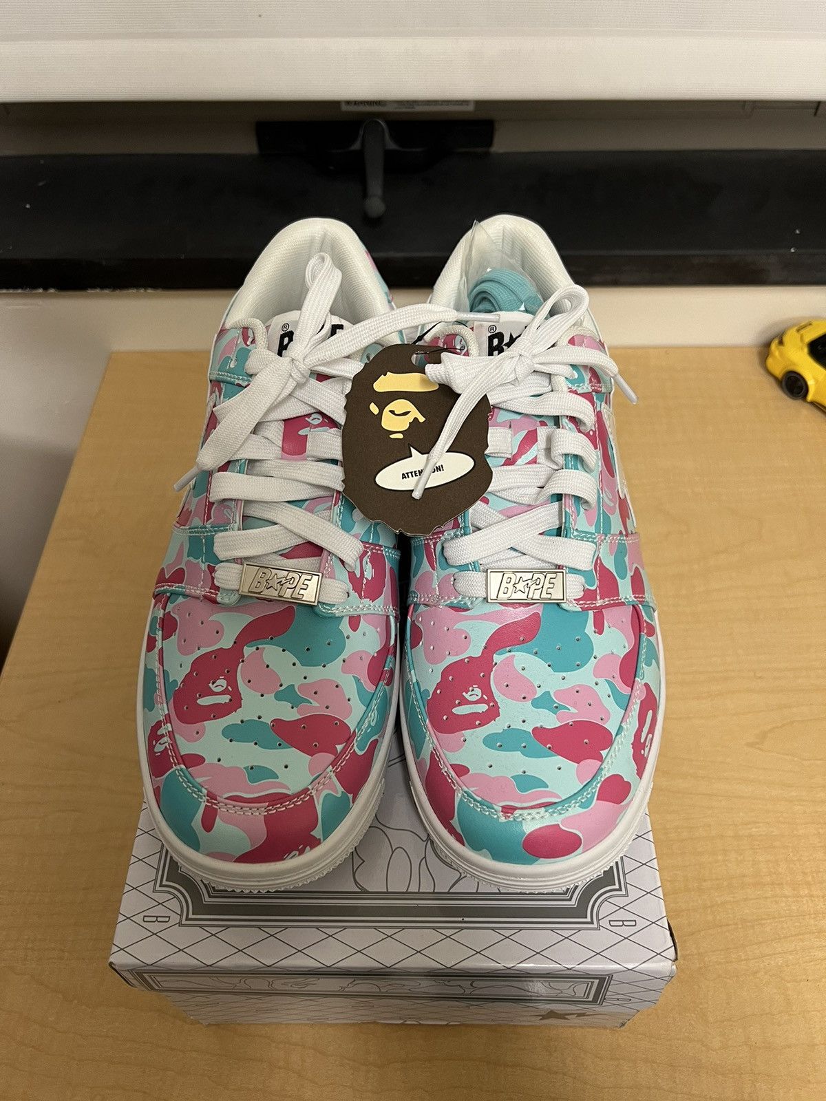 Bape BAPESTA LOW M2 MIAMI 1ST ANNIVERSARY Size US 10 / EU 43 - 1 Thumbnail
