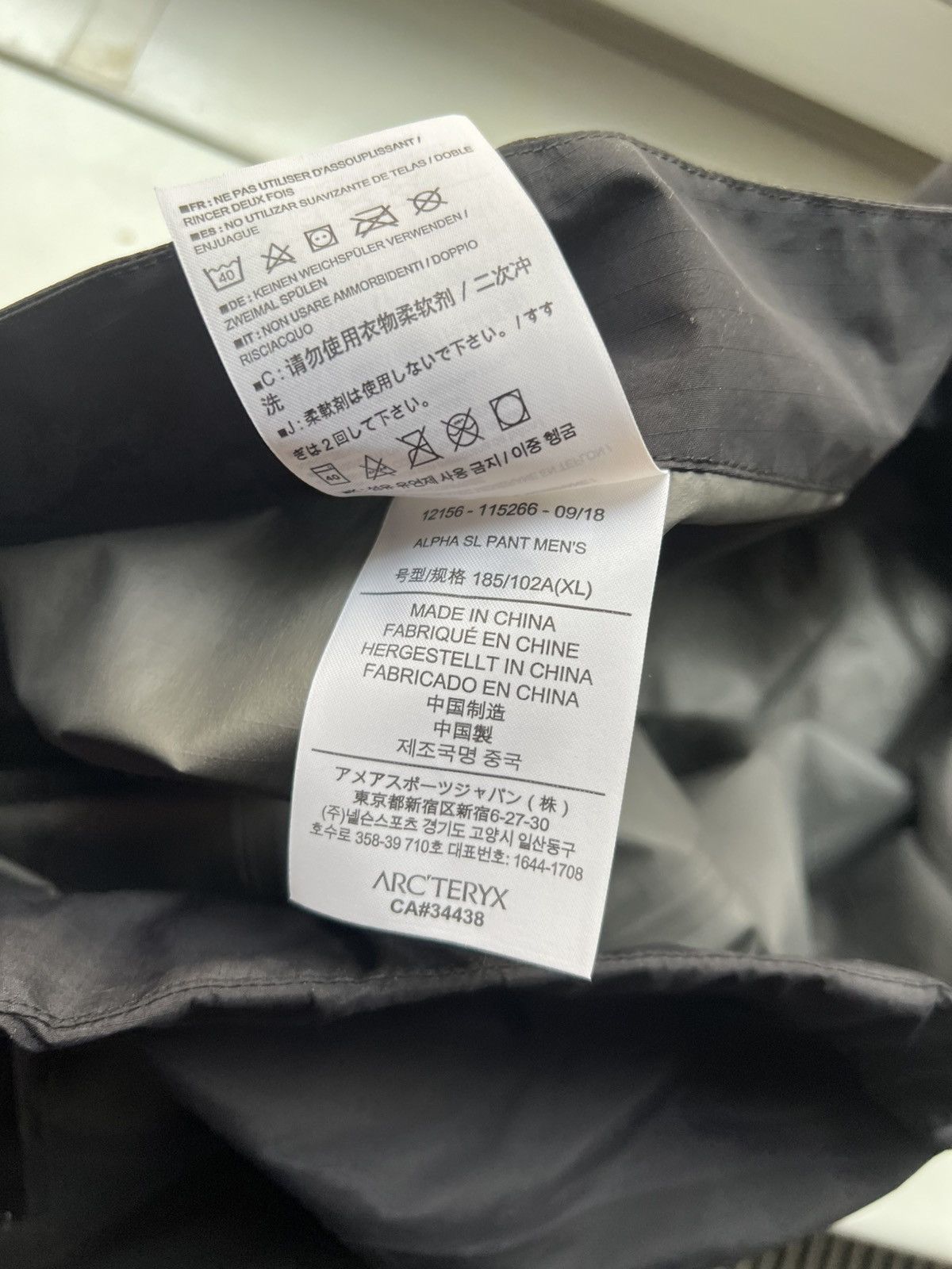 Arc'teryx Arc'teryx Alpha SL Gore-Tex Pants Size US 36 / EU 52 - 8 Thumbnail