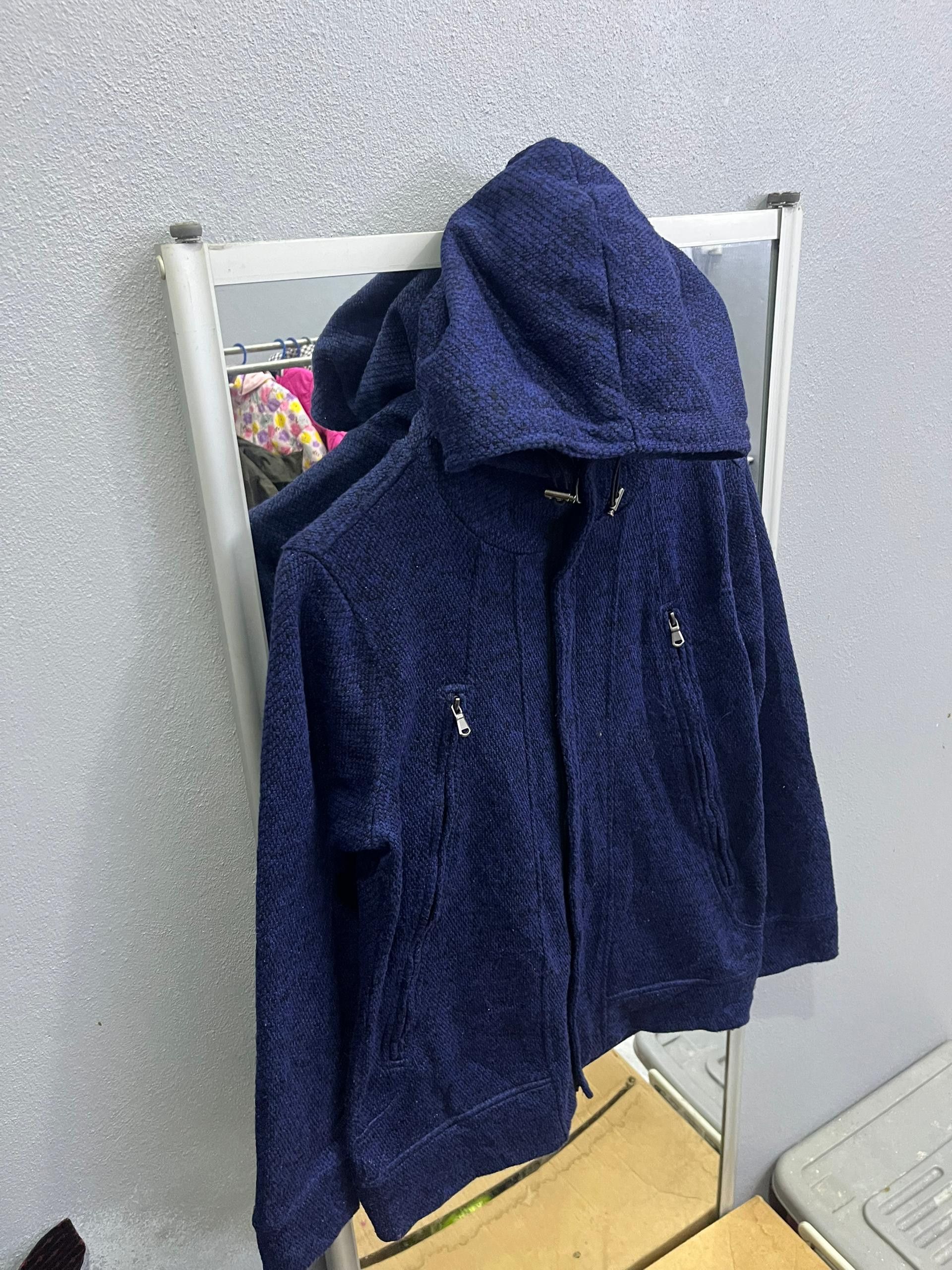 Japanese Brand Growth by Grail Textured Zip Hoodie Japan Size US M / EU 48-50 / 2 - 3 Thumbnail