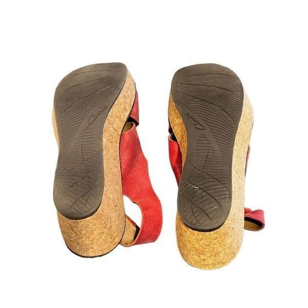 Clarks Clark Collection Women's Wedge Sandal size 7 Size US 7 / IT 37 - 4 Thumbnail
