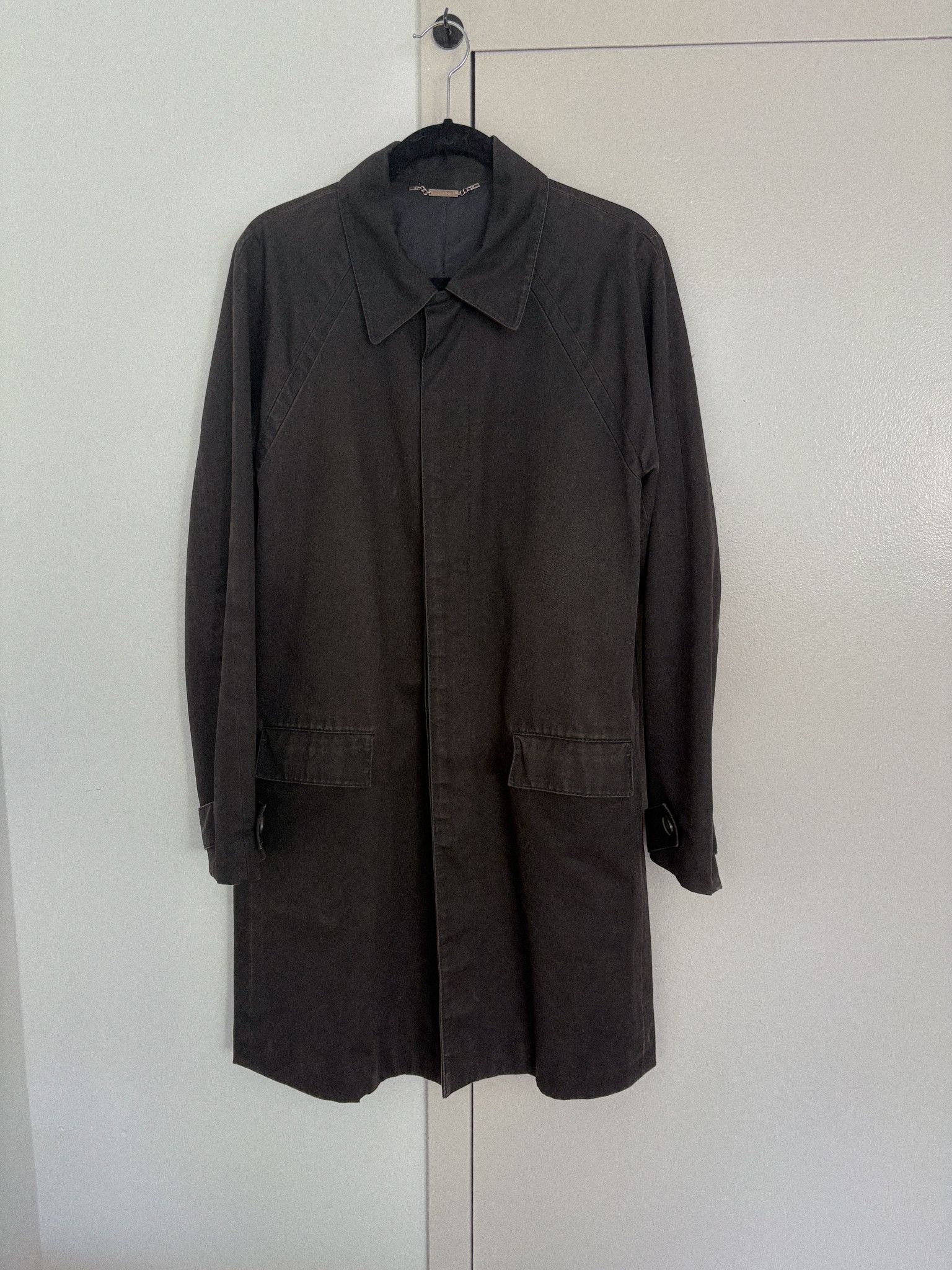 Dior Dior homme AW07 Khaki trench coat sz44 | Grailed