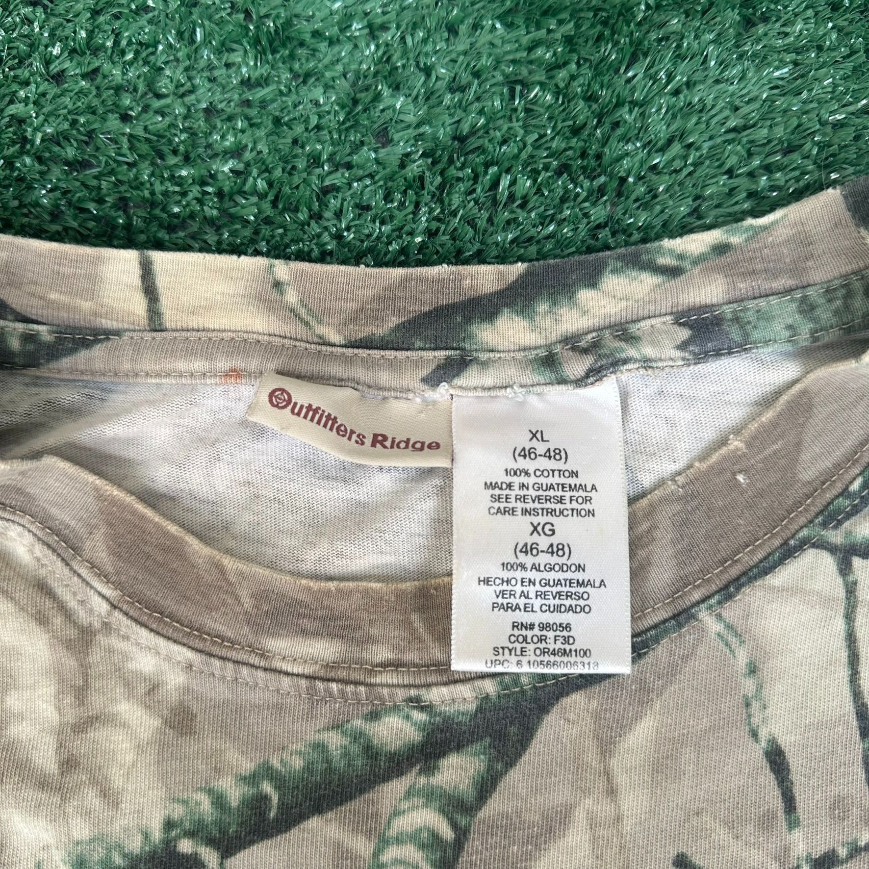 Realtree Vintage Y2K Realtree Camo T-Shirt Fusion 3-D Gorpcore Grunge Size US XL / EU 56 / 4 - 3 Thumbnail