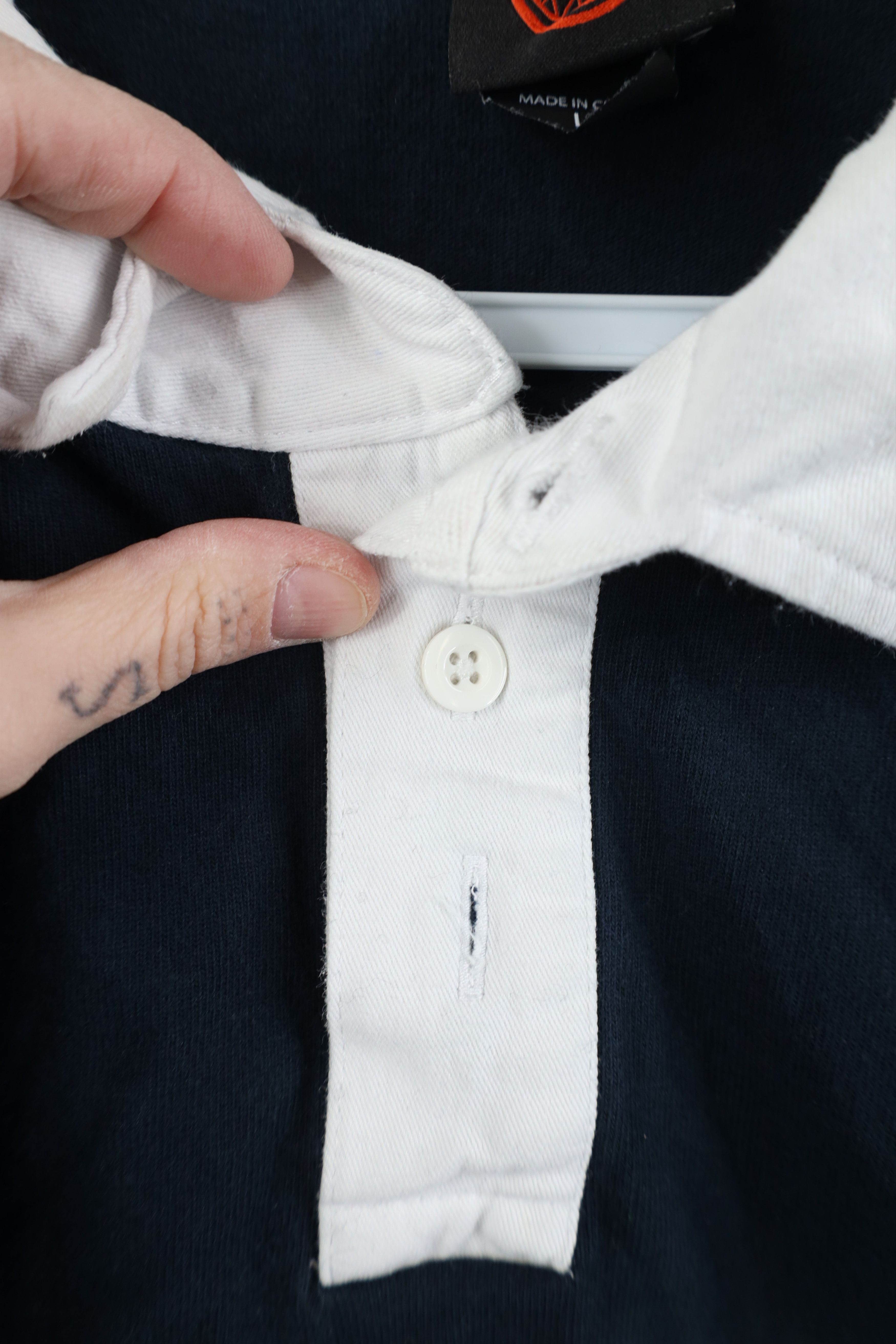 Spitfire Vintage 90s Y2K Spitfire Skateboarding Long Sleeve Polo Size US L / EU 52-54 / 3 - 5 Thumbnail
