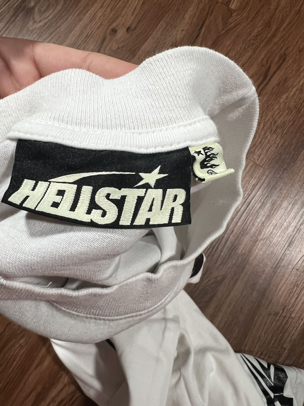 Designer × HELLSTAR Hellstar Warm Up Shirt Size US XS / EU 42 / 0 - 4 Thumbnail