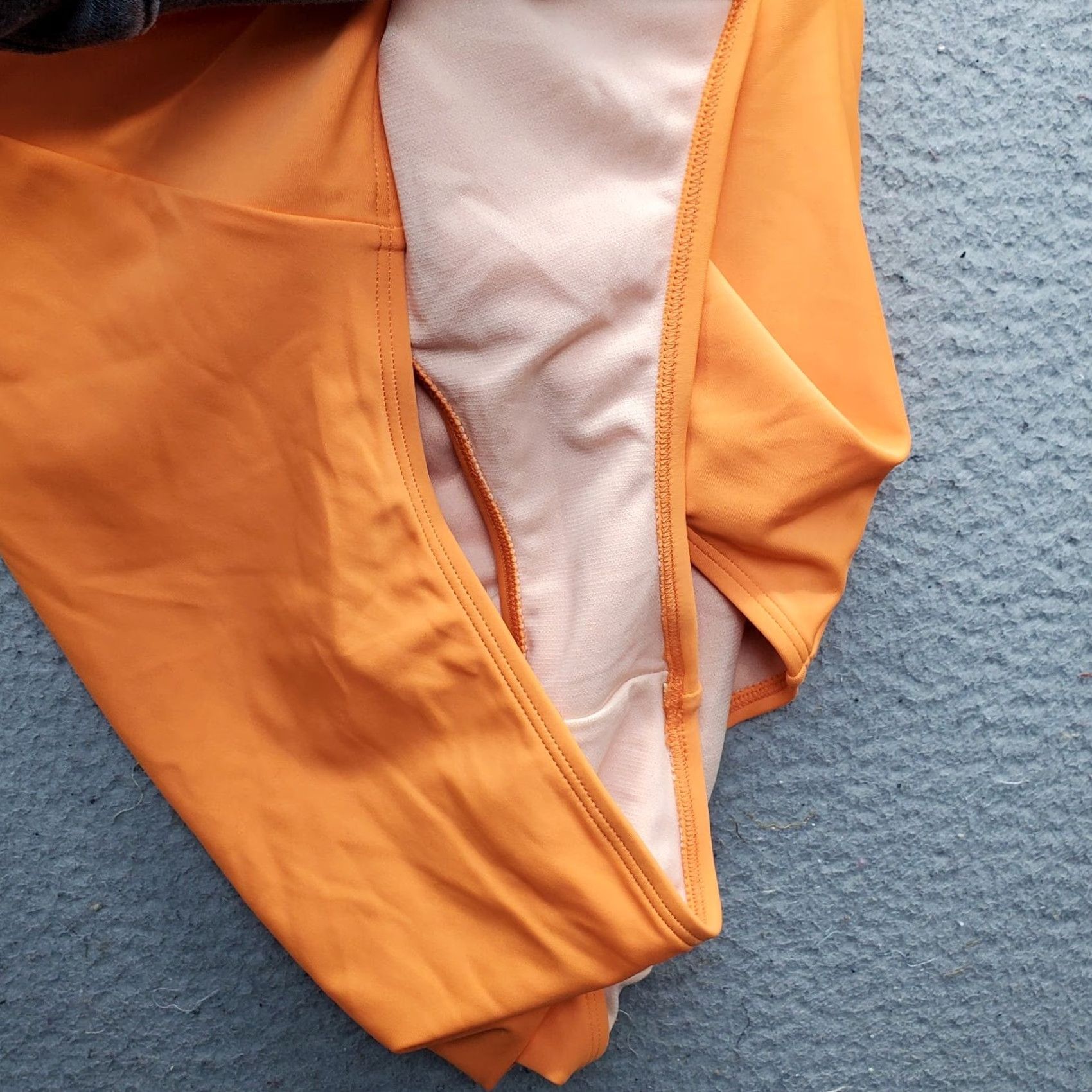 Vintage Cupshe Womens L Orange One Piece Halter Backless Tummy Control Swimsuit Size ONE SIZE - 5 Thumbnail