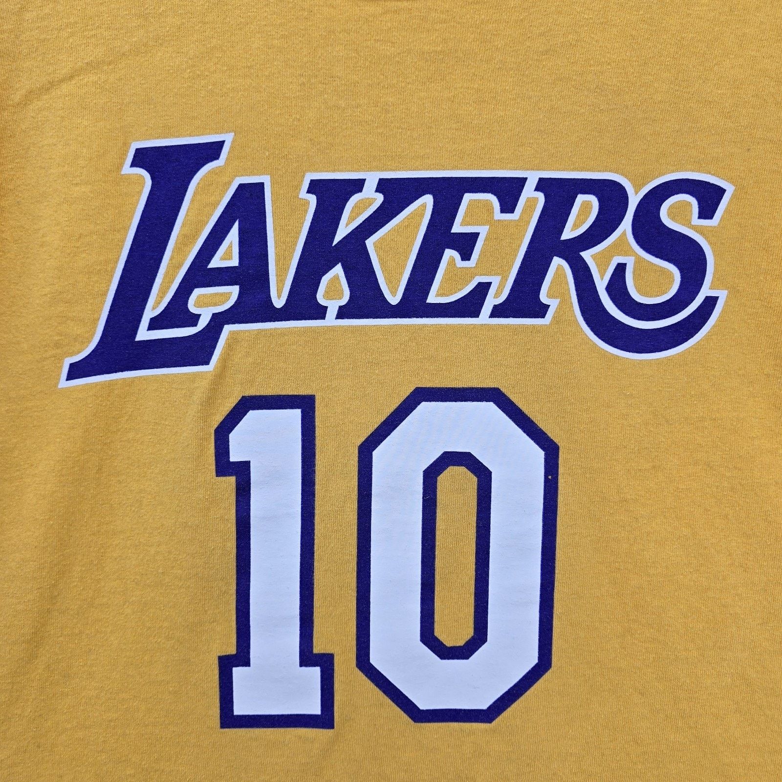 NBA NBA Los Angeles Lakers Steve Nash #10 T-Shirt Mens Size 2XL Size US XXL / EU 58 / 5 - 3 Thumbnail