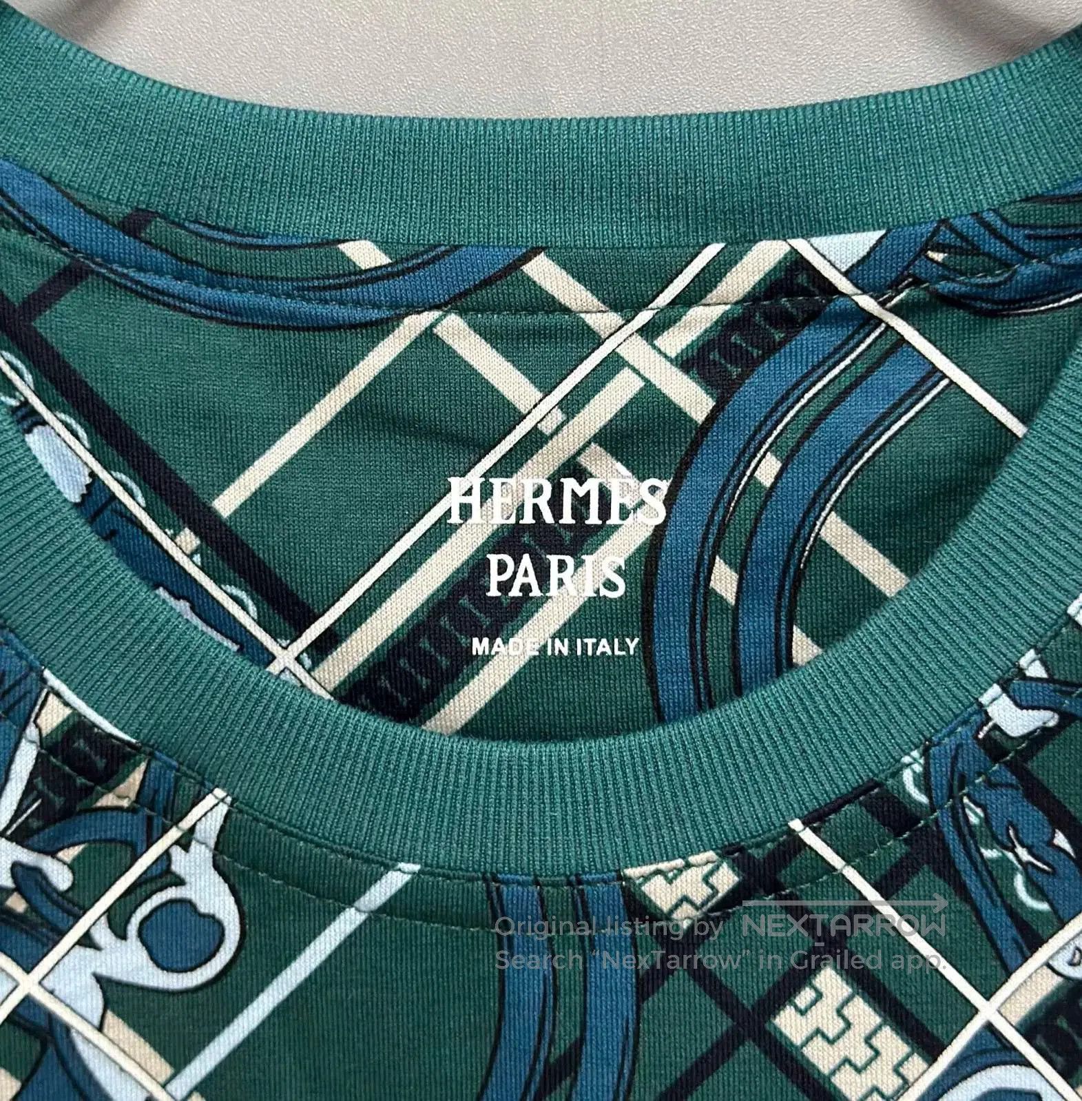 Hermes FW23 Hermes Chain Print Short Sleeve. Size US S / EU 44-46 / 1 - 4 Thumbnail