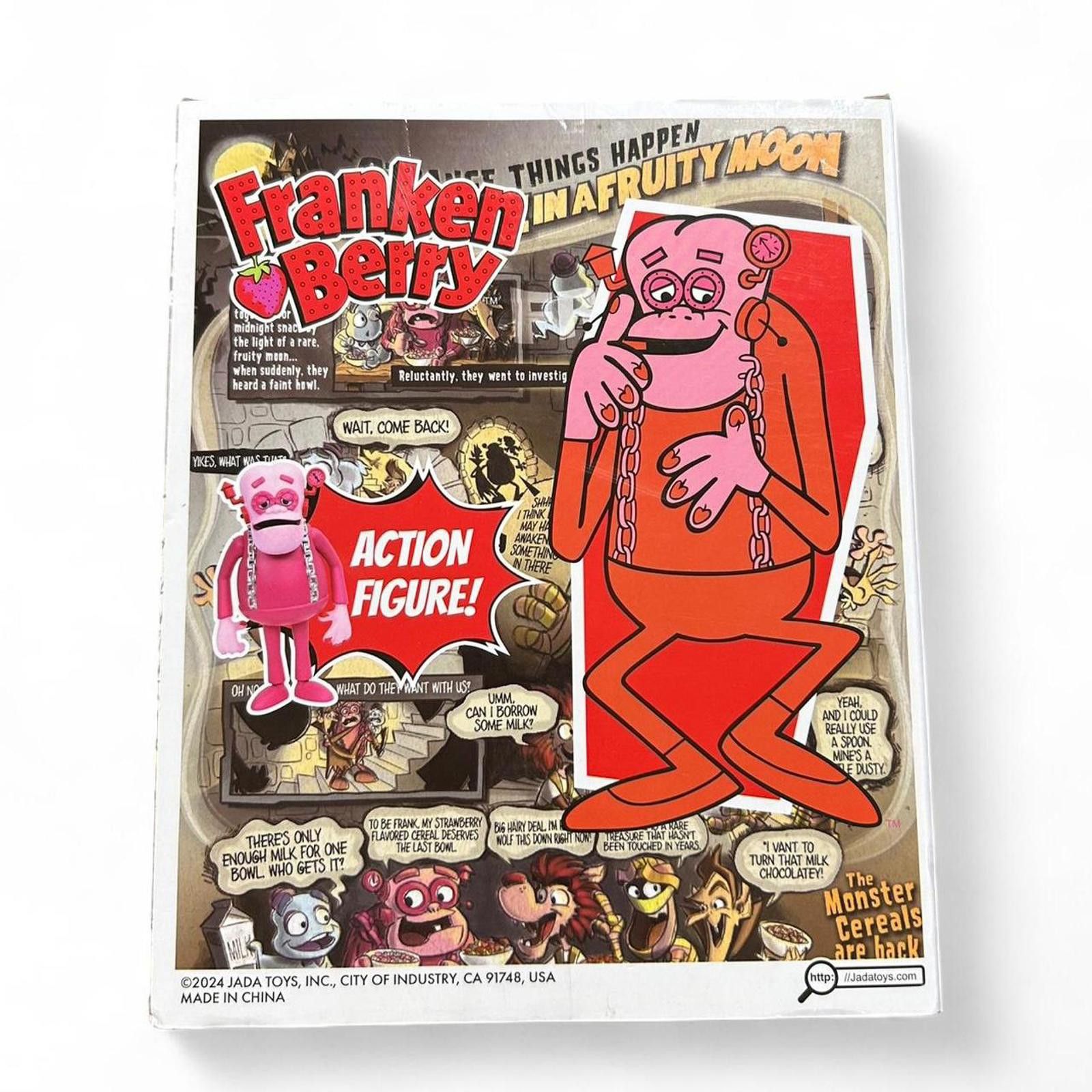 Kaws Jada Toys General Mills FrankenBerry 1:12 Action Figure Size ONE SIZE - 2 Thumbnail
