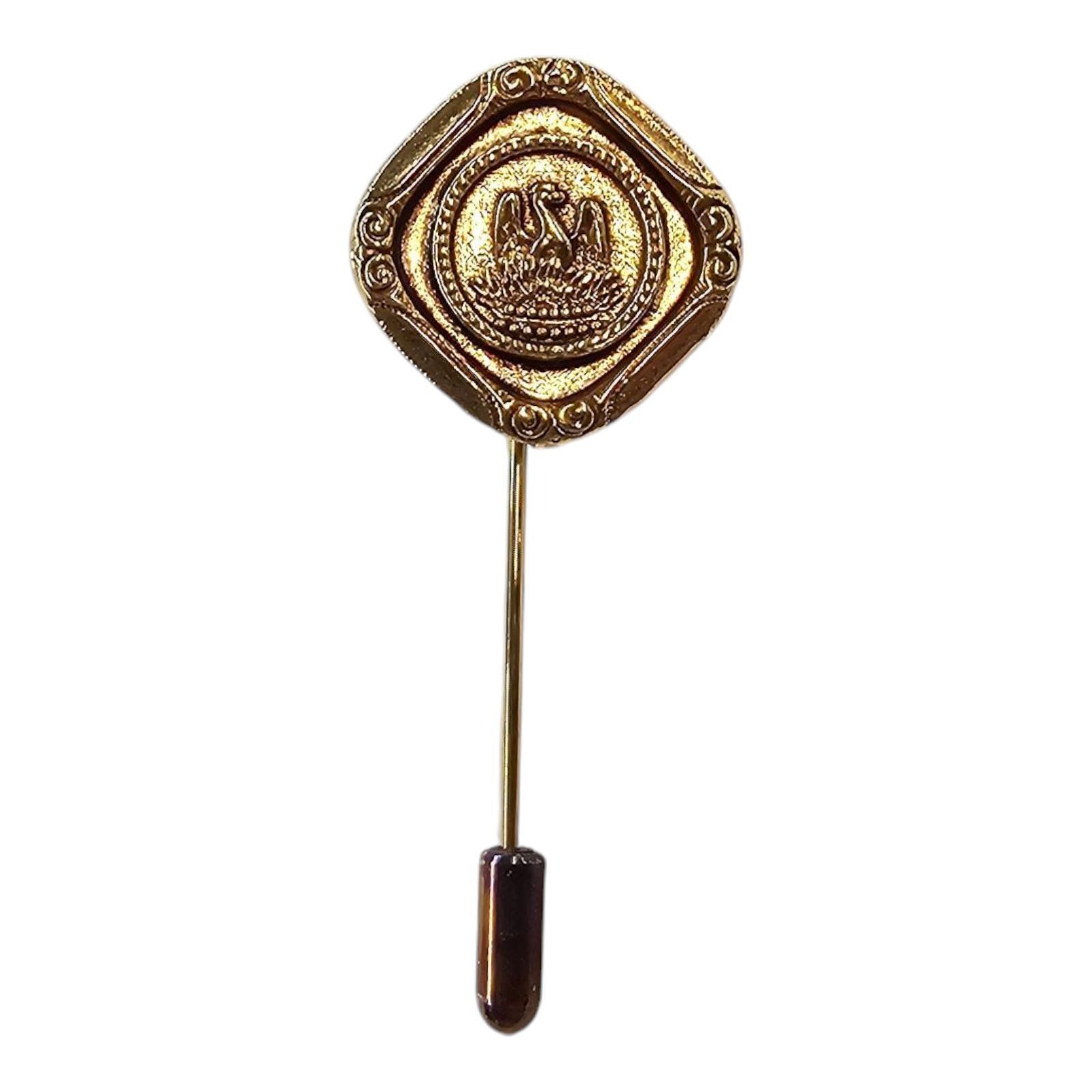 Other Phoenix Rising Stick Pin Flames Egyptian Pharaoh Head Coin L Size ONE SIZE - 1 Thumbnail