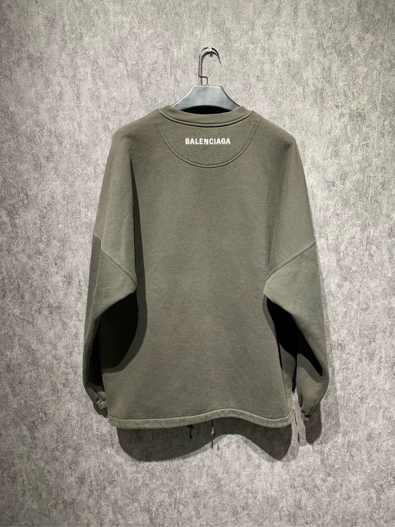 Balenciaga Balenciaga Dark Coffee Crew Neck long sleeves 2502-Nextarro Size US XS / EU 42 / 0 - 2 Thumbnail
