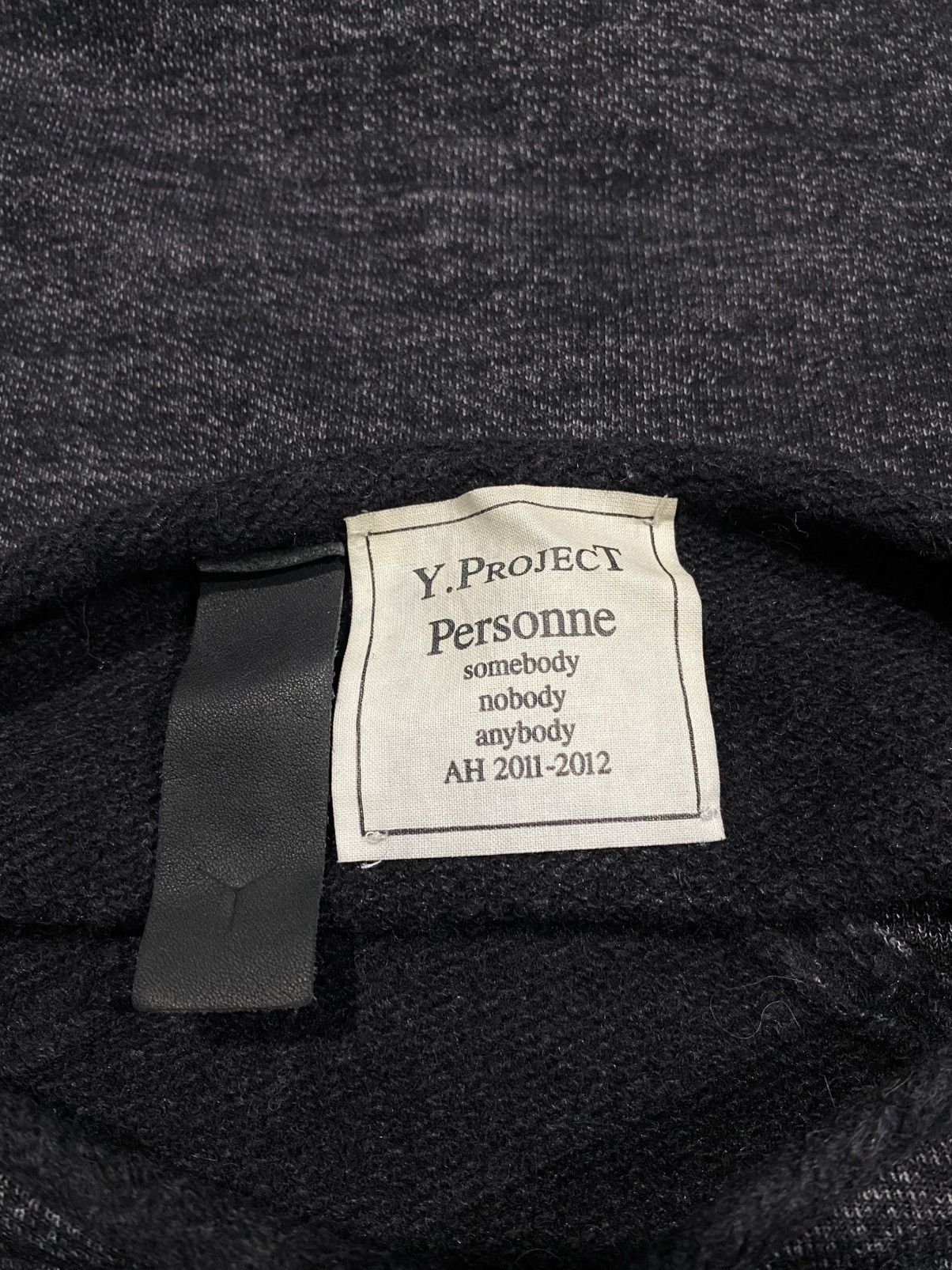 Y/Project 2011-2012 Y.Project Personne Wool Knit Size US M / EU 48-50 / 2 - 7 Thumbnail