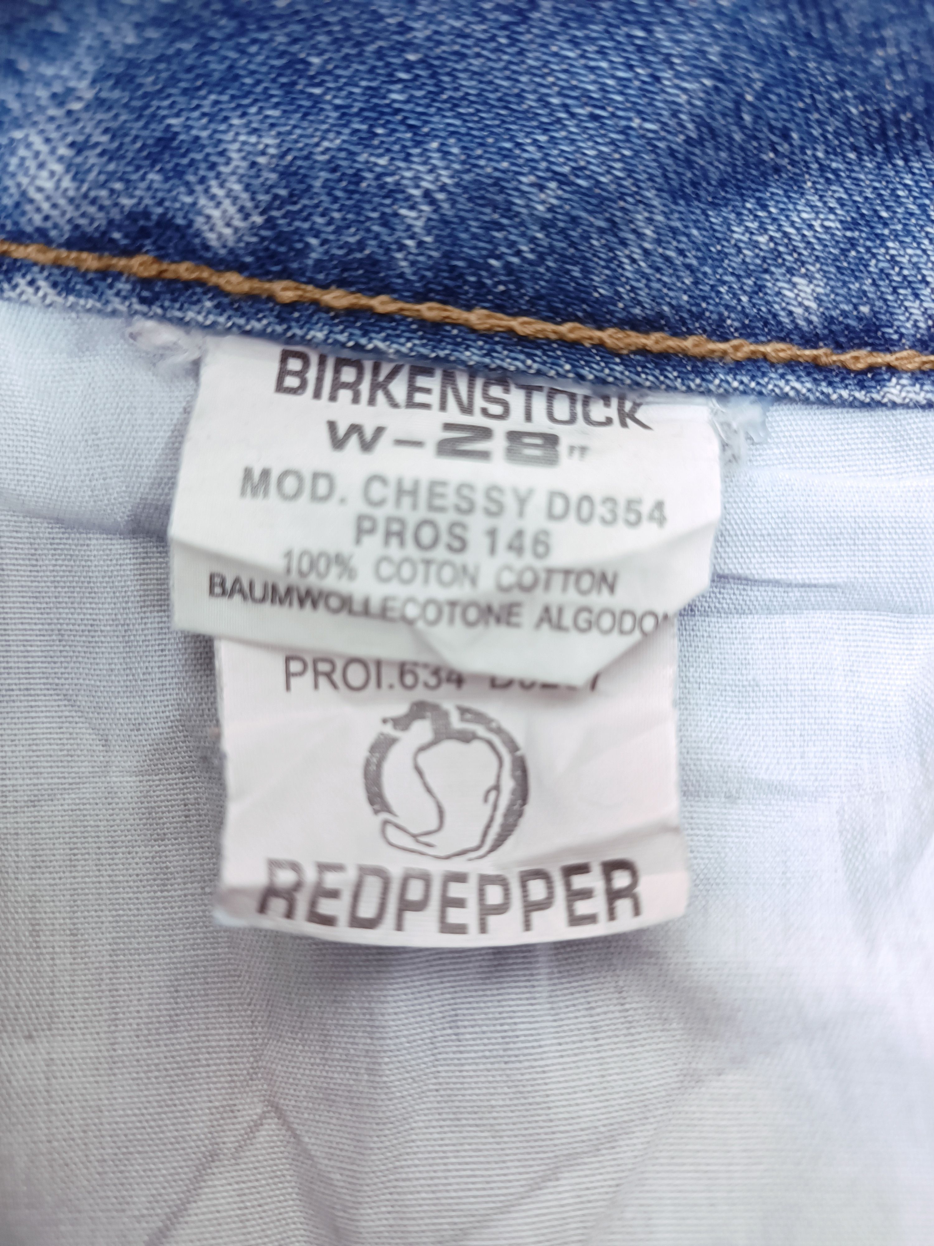 Japanese Brand Vintage Red Pepper Blue Wash Flare Jeans Bell Bottom Denim Size 28" / US 6 / IT 42 - 11 Thumbnail