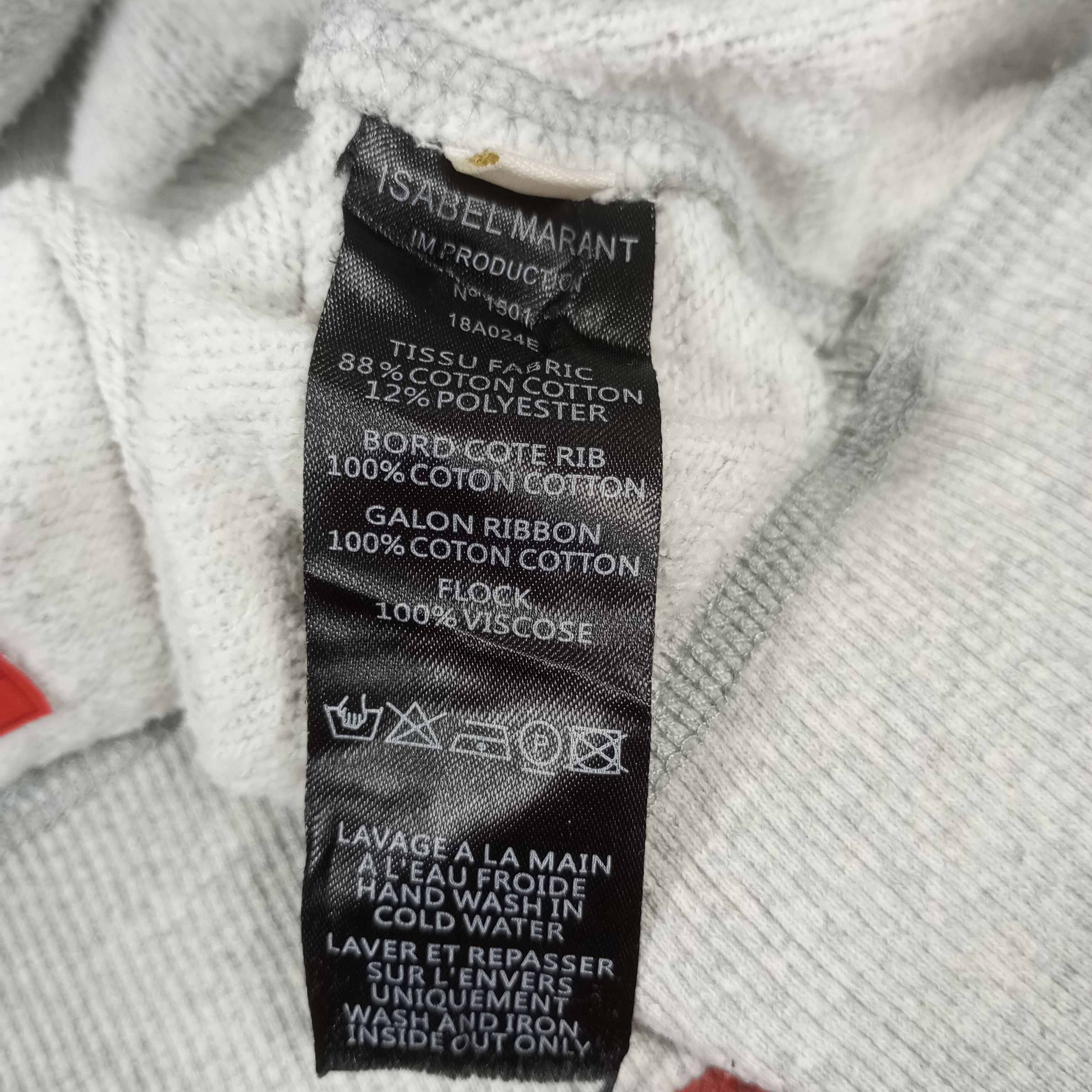 Isabel Marant × Vintage Isabel Marant Center Design Hoodies Size US M / EU 48-50 / 2 - 9 Thumbnail