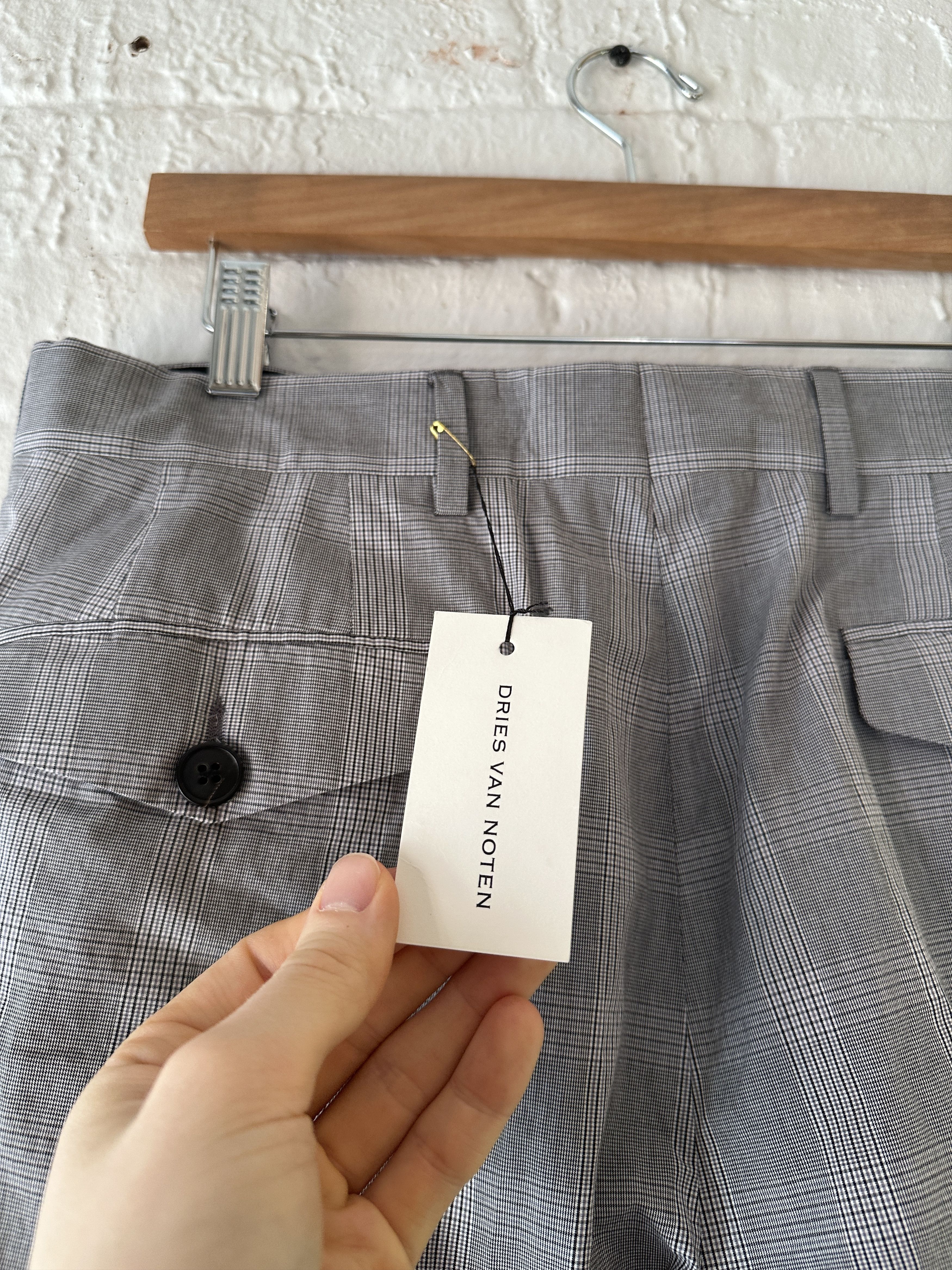Dries Van Noten Dries Van Noten Straight Leg Trousers Size US 36 / EU 52 - 5 Thumbnail