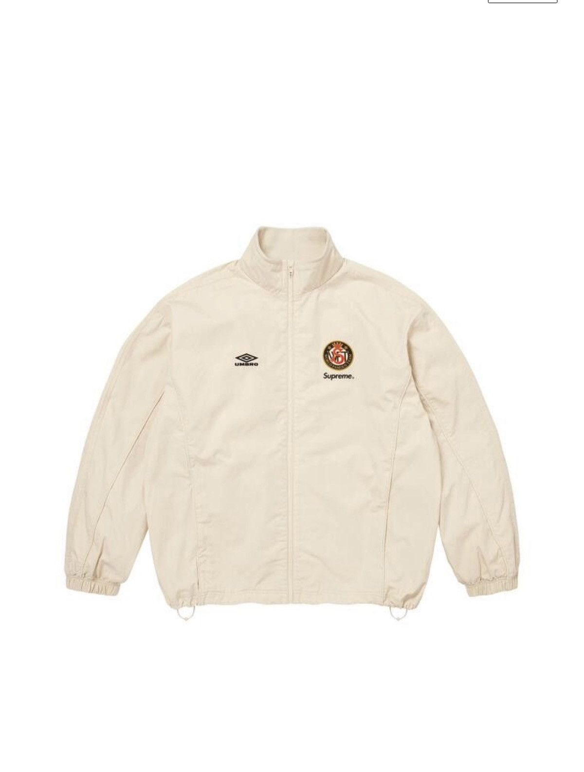 Supreme × Umbro Supreme Umbro Ripstop Track Jacket - Stone Size US L / EU 52-54 / 3 - 1 Thumbnail